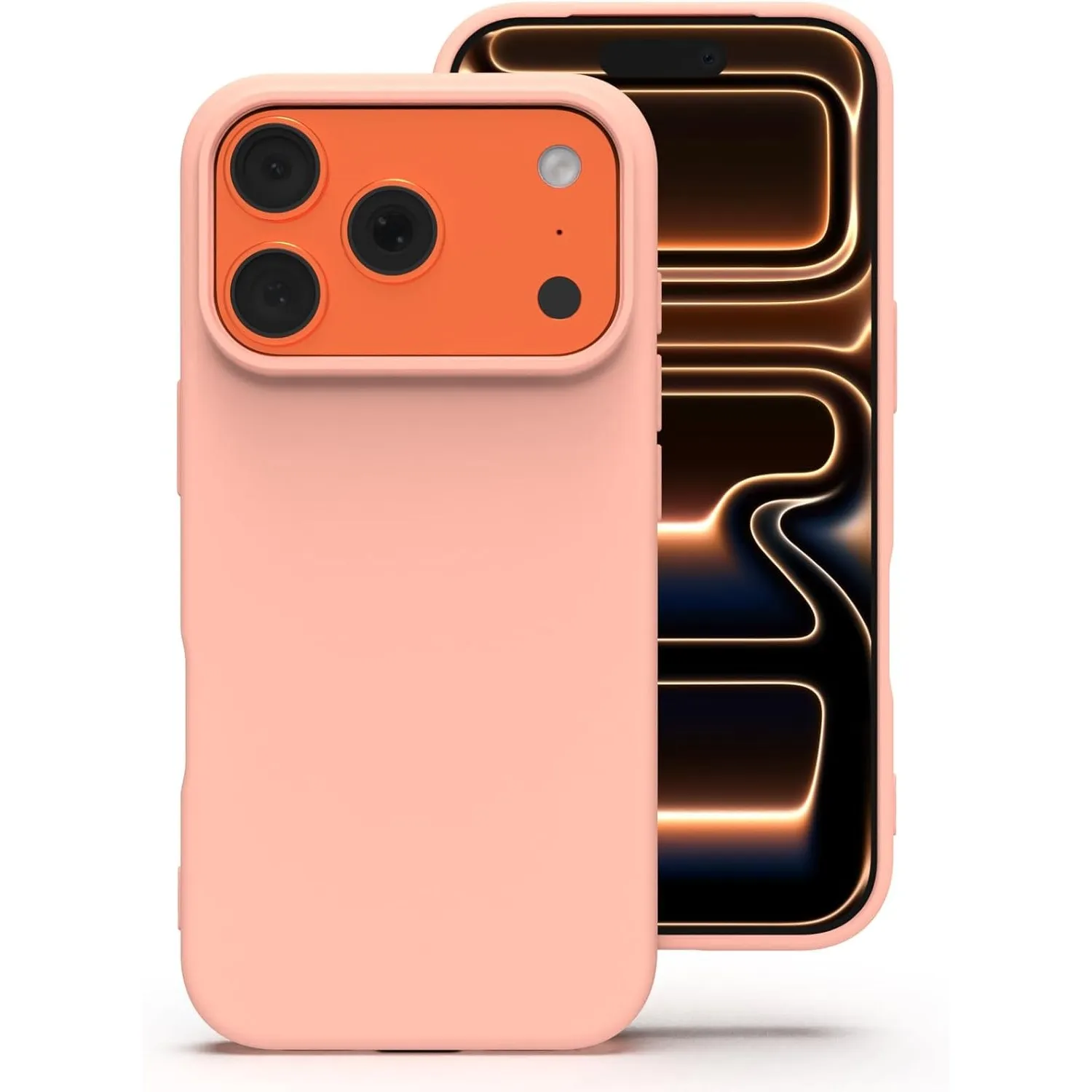 Zuvirelx Silikon Handyhülle für iPhone 17 Pro Max Hülle, Dünne, Weiches Griff, Minimalistisch, Stoßfest, rutschfest, Ta…