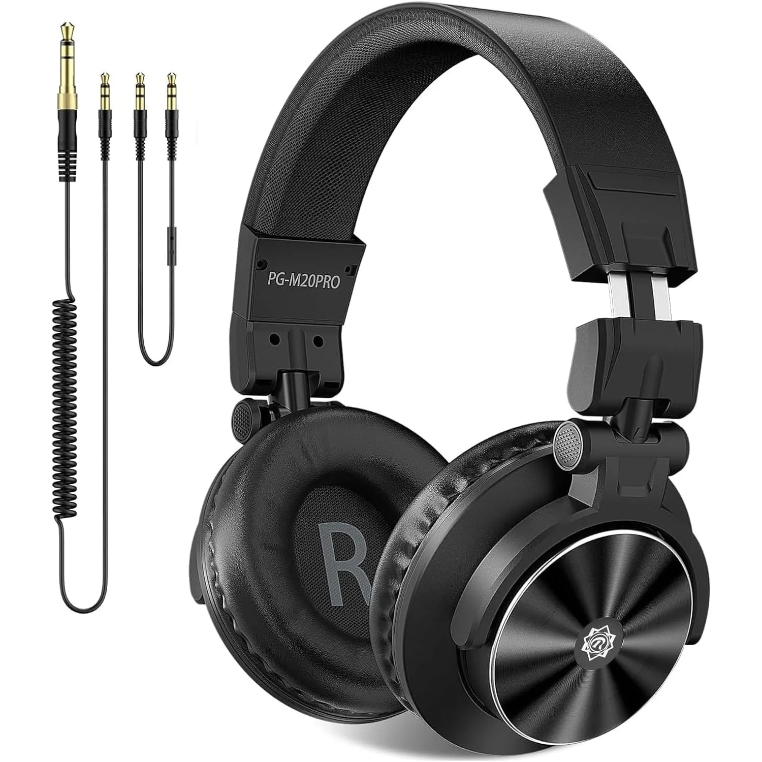 Ortizan Studio-Kopfhörer mit Kabel, Over-Ear, 50 mm, 3,5/6,35 mm