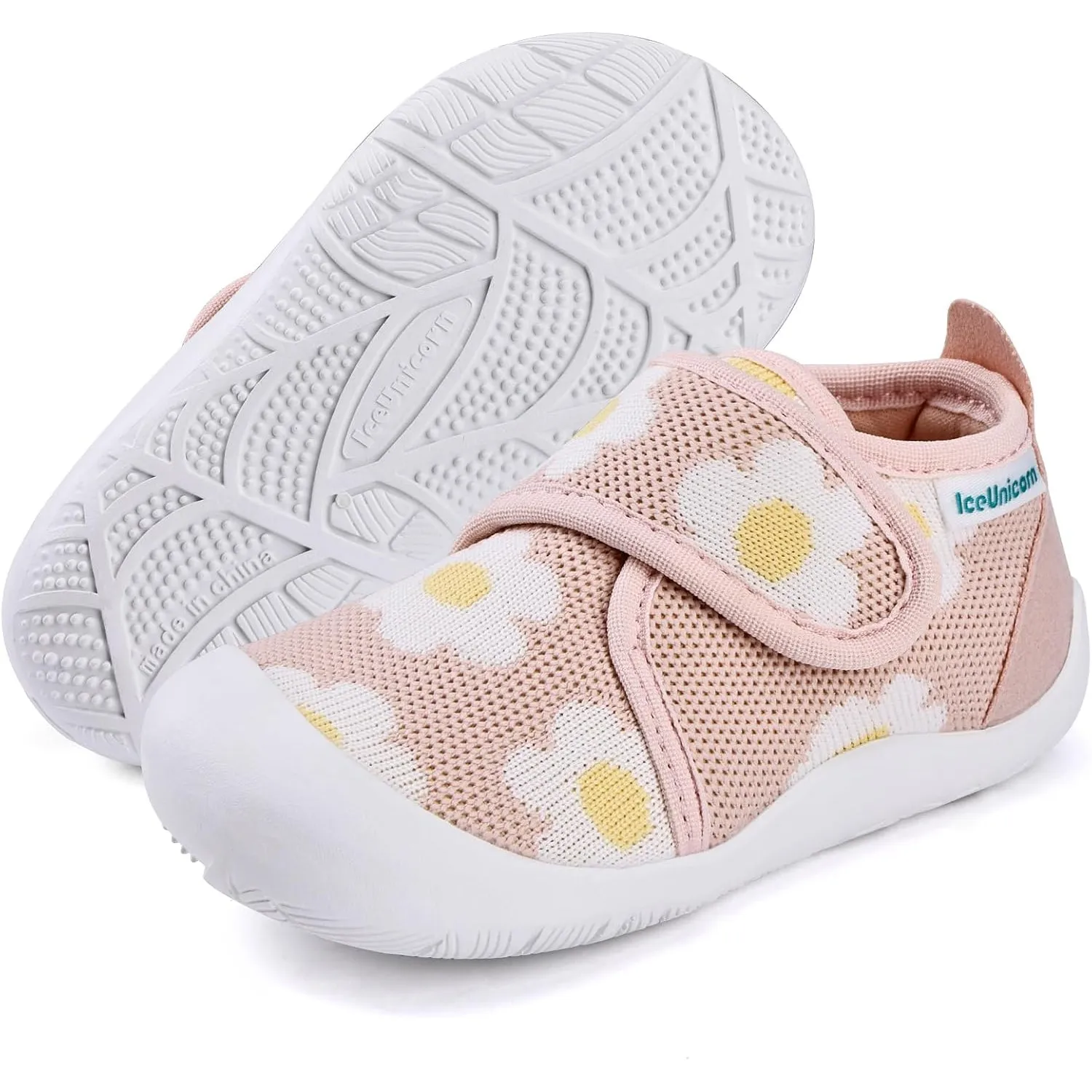 IceUnicorn Hausschuhe Kinder Jungen Mädchen Barfussschuhe | Barfußschuhe Lauflernschuhe Hohe Kindergarten Atmungsaktiv