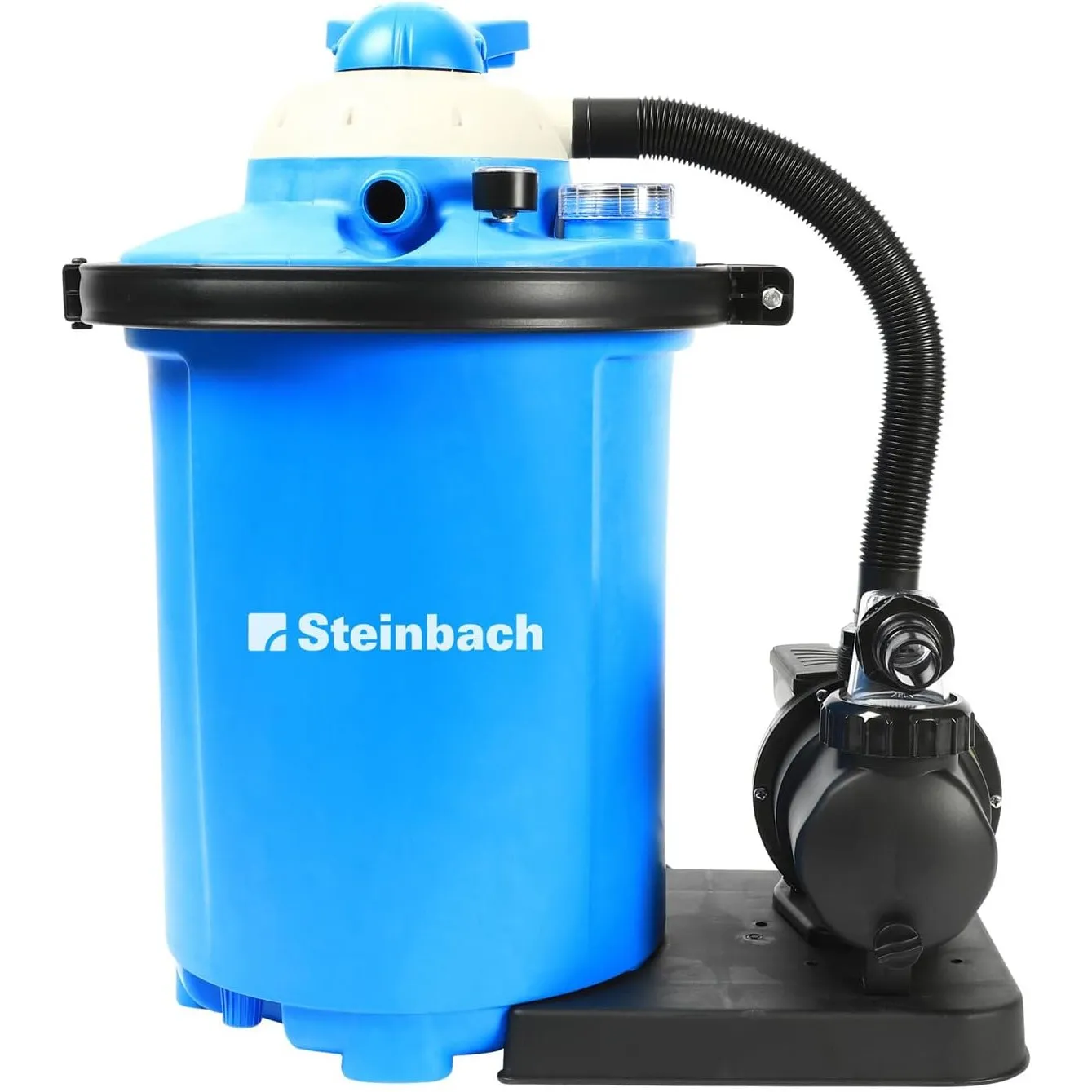 STEINBACH Filteranlage Comfort 75 – 040100Y – Selbstsaugende Pumpe für Pools mit bis zu 40.000 l – Umwälzleistung 7,8 m…