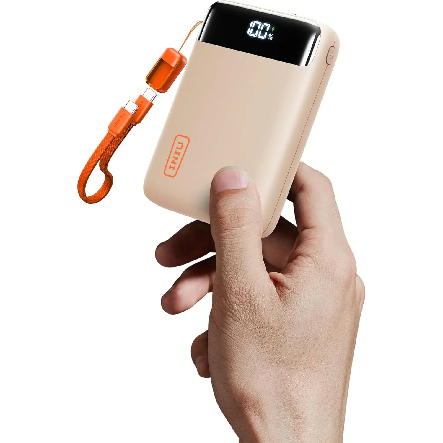 INIU 20000mAh Power Bank, Klein 22.5W Schnellladung Externe Handyakkus