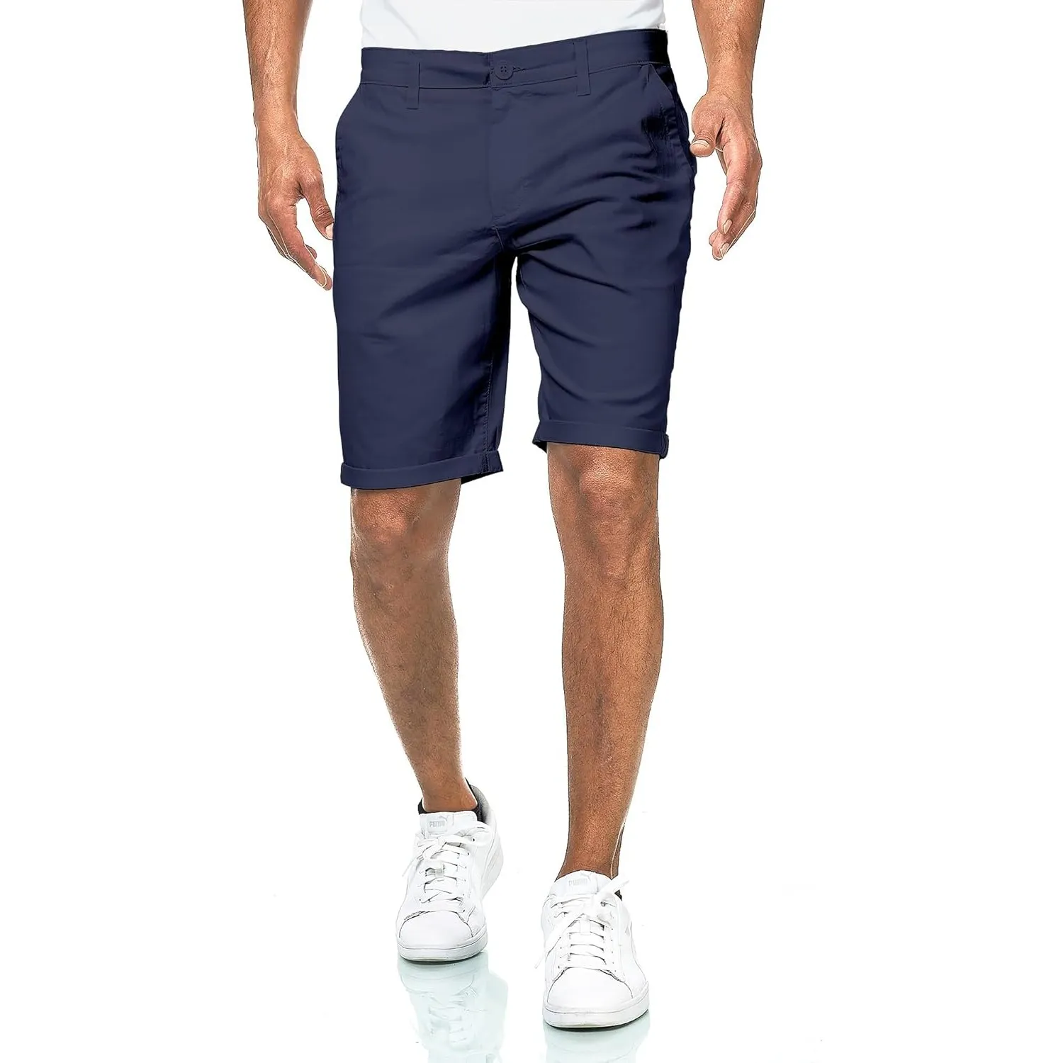 Smith & Solo Kurze Hosen Herren - Chino Shorts Kurz Baumwolle, Bermuda Hose Sommer, Laufshorts Männer Sport Trainingsho…