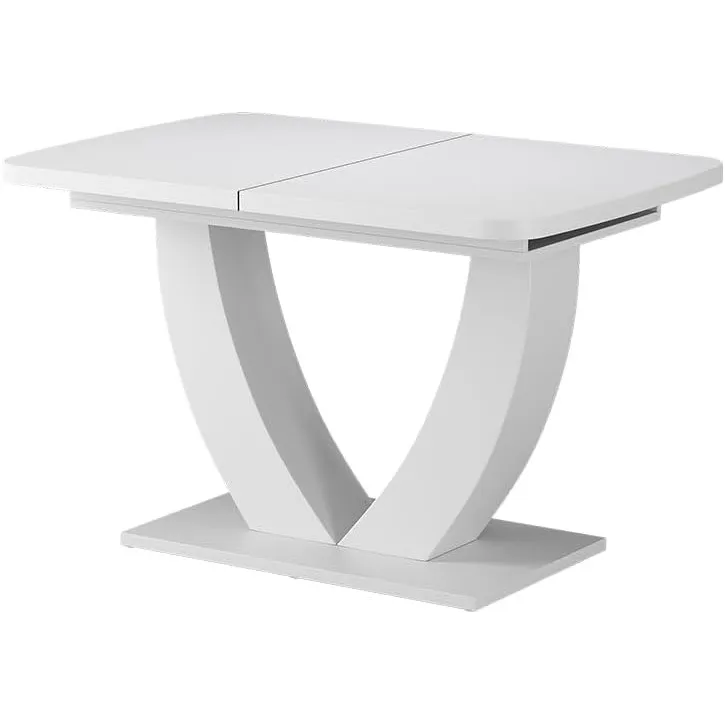 Vicco Esstisch Fenaro, Weiß, 120-160 x 80 cm | ausziehbar, mit Auszugsfunktion für flexible Tischgrößenanpassung