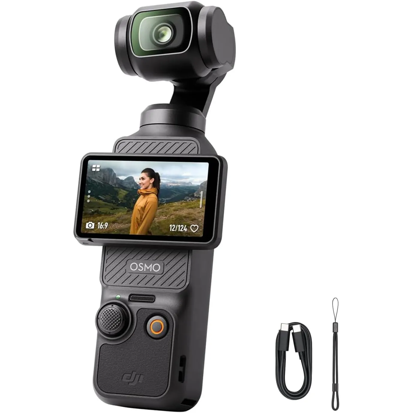 DJI Osmo Pocket 3 Bundle, vlog Kamera 4K mit 1-Zoll-CMOS und 4K/120 fps Video, 3-Achsen-Stabilisierung, digital Kamera,…