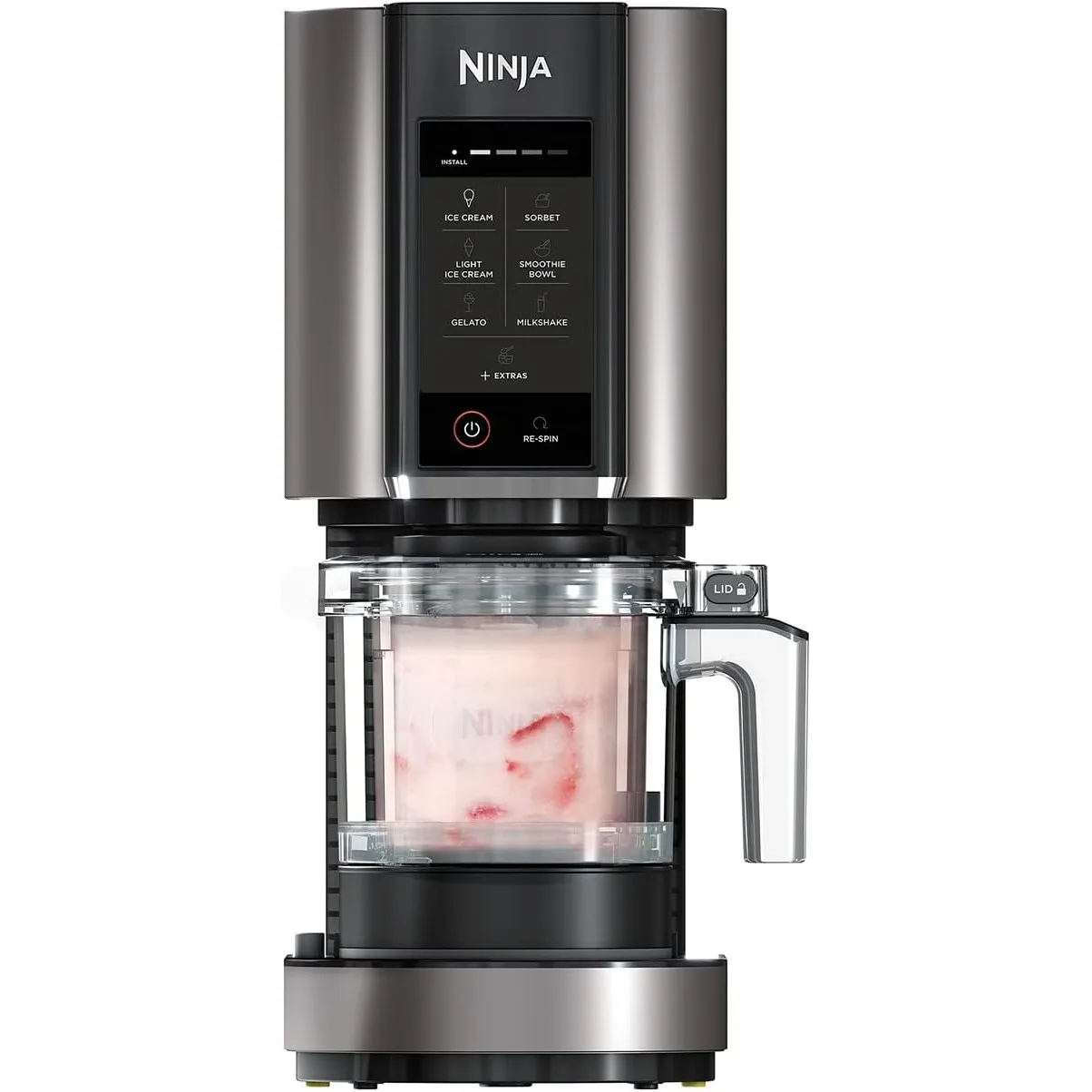 Ninja CREAMi Eismaschine & Dessertmaschine mit 2 Behältern, 7 Programmen, Herstellung von Eis, Gelato, Sorbet, Smoothie…