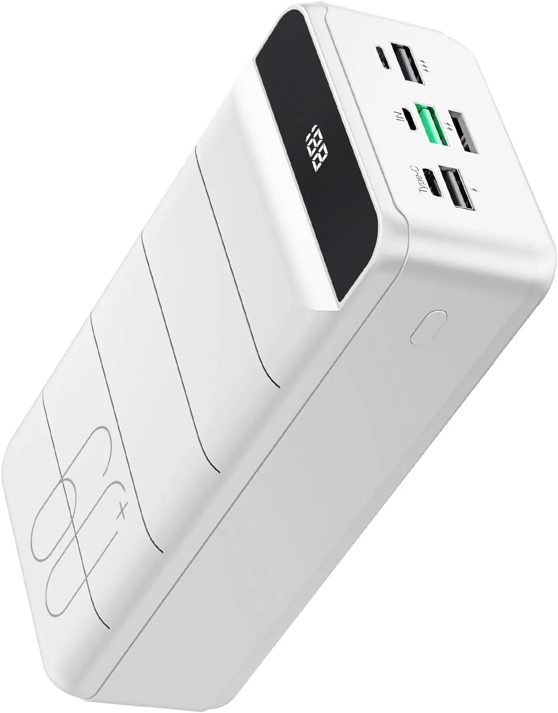 60,000 mAh Power Bank, 22.5 W Power Bank, PD USB-C Quick Charge Function, External Battery with 4 Outputs and 3 Inputs,…