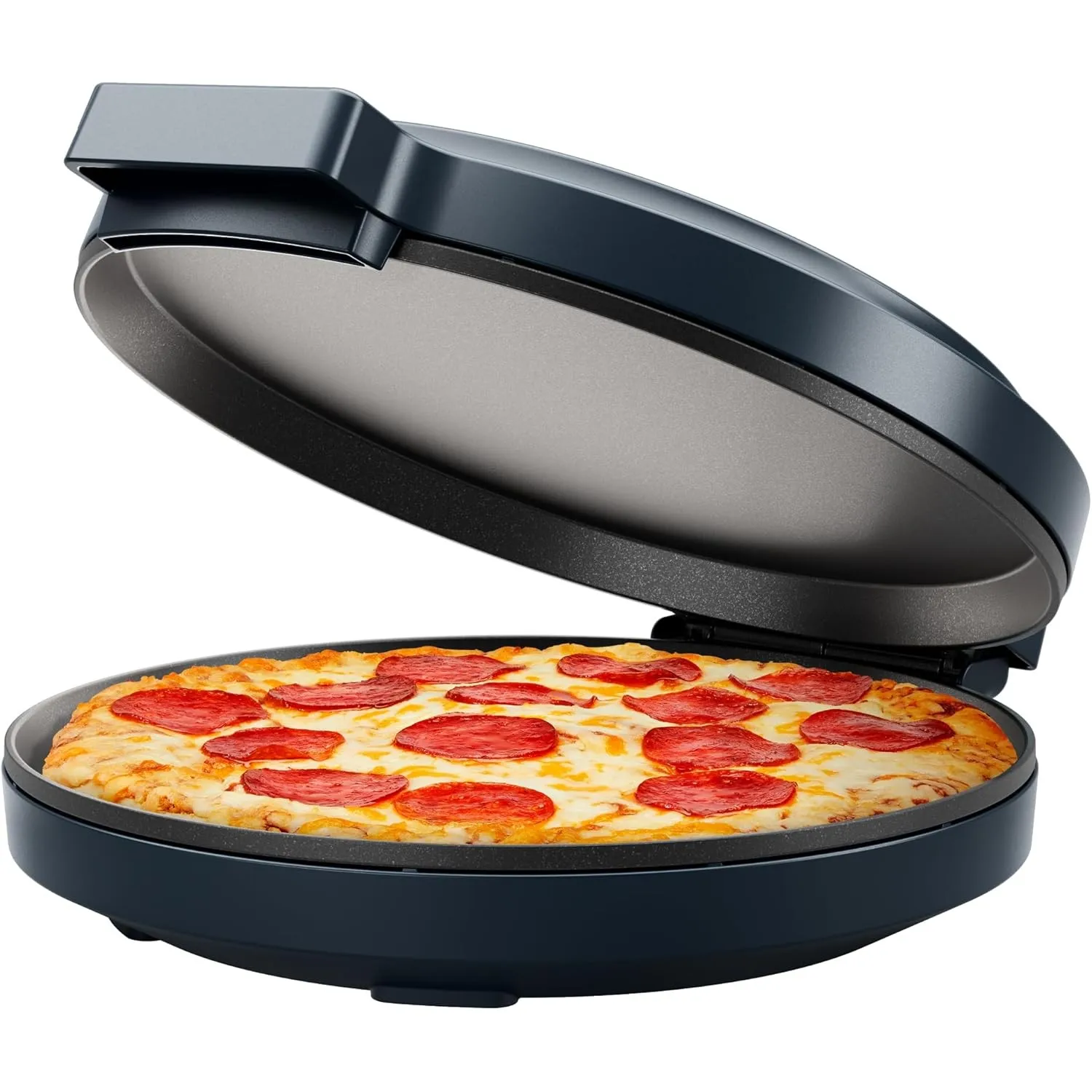 Chefman Everything Maker, 30 cm Pizzaofen mit Antihaft-Kochplatten | elektrisch, für Pizza, Quesadillas & Omelettes, Ar…