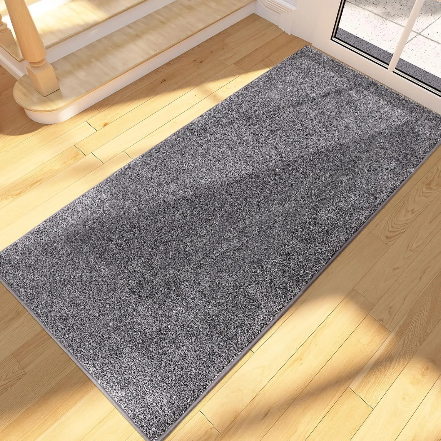 FCSDETAIL Läufer Teppich 60 x 210 cm, Schmutzfangmatte Innen, Fußmatte