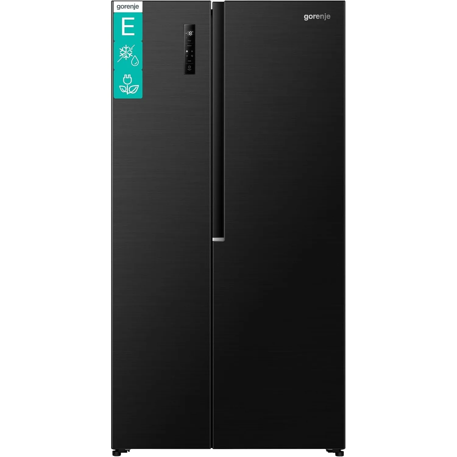 Gorenje NRS917E41BX Side-by-Side, 544L, PureFlat Serie, XXL Gefrierschulbladen, CrispZone, MultiFlow 360°, NoFrostPlus,…