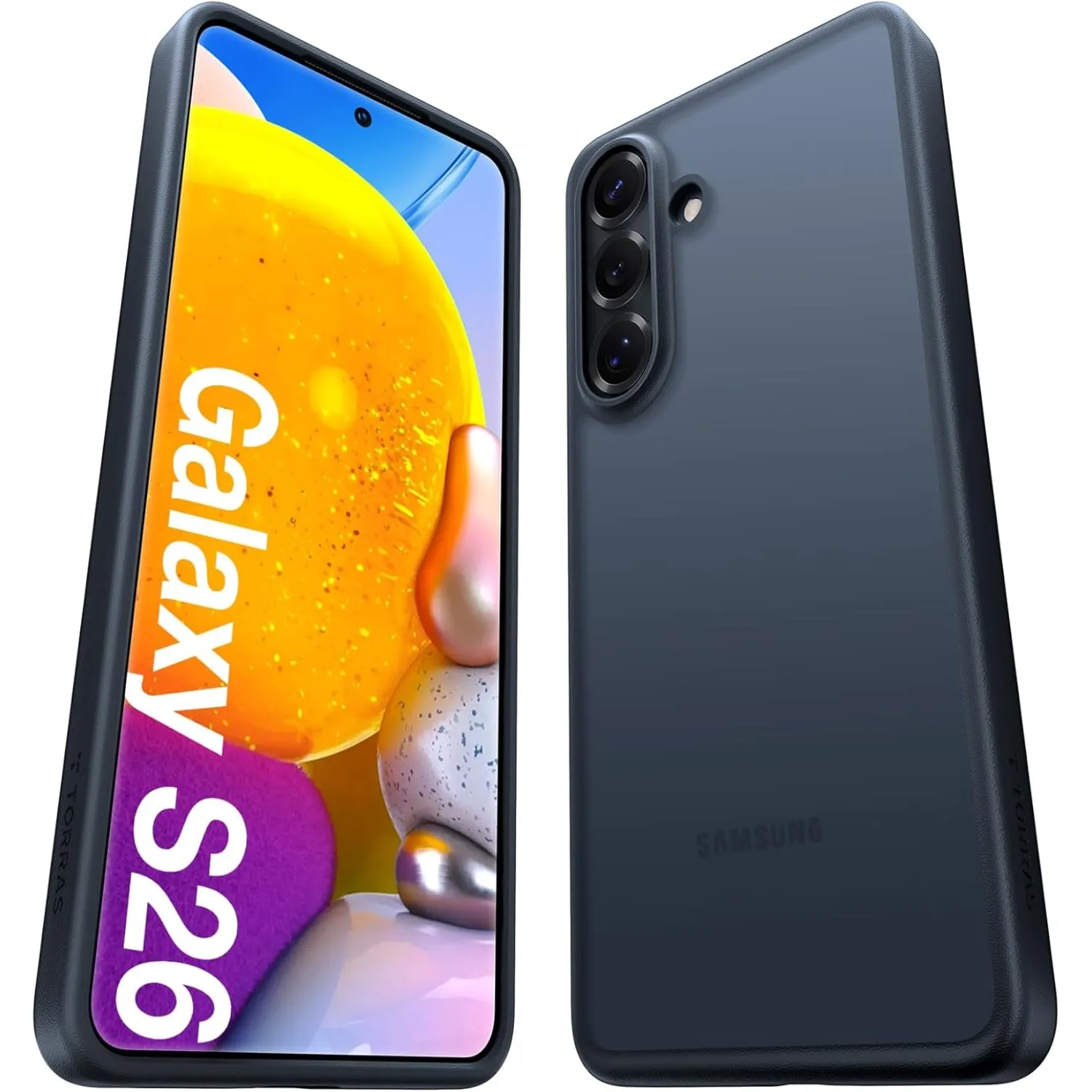 TORRAS für Samsung Galaxy S26 Hülle (TOP Militärschutz) mit 360°-Airbags Langlebige Handyhülle für Samsung S26 Case Sto…