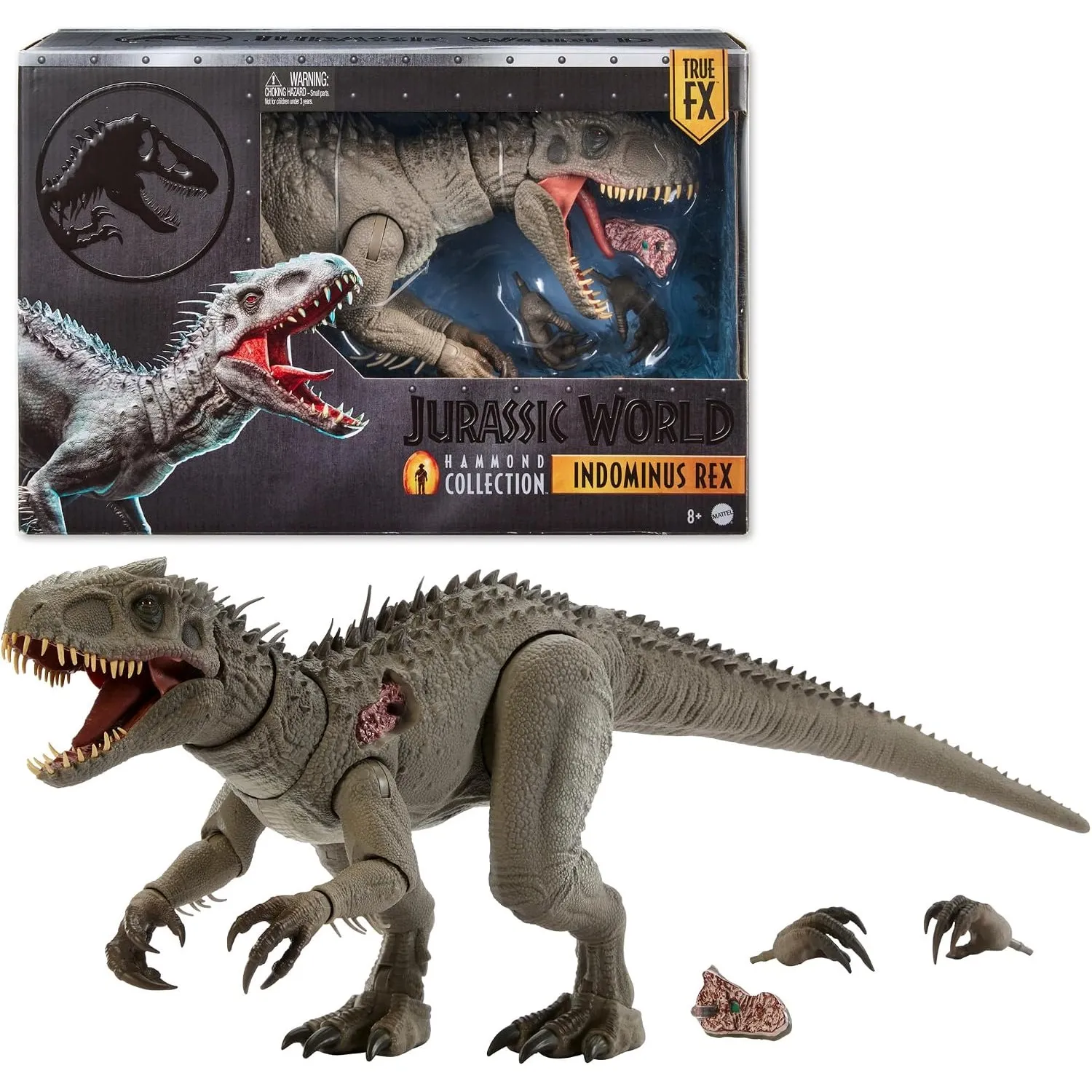 Jurassic World Mattel Hammond Collection Indominus Rex Dinosaurierfigur