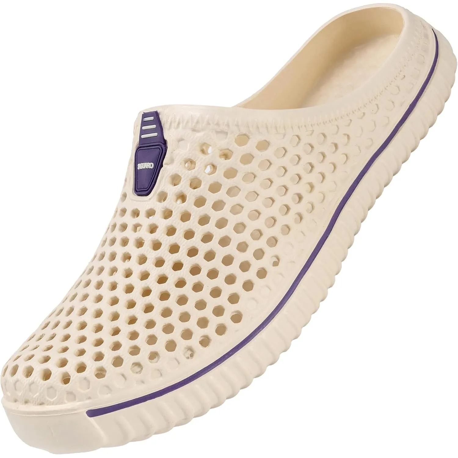 SAGUARO Clogs Hausschuhe Herren Damen Sommer Hohl Latschen Atmungsaktiv Gartenschuhe Badeschuhe Strand Pantoffeln Aqua …