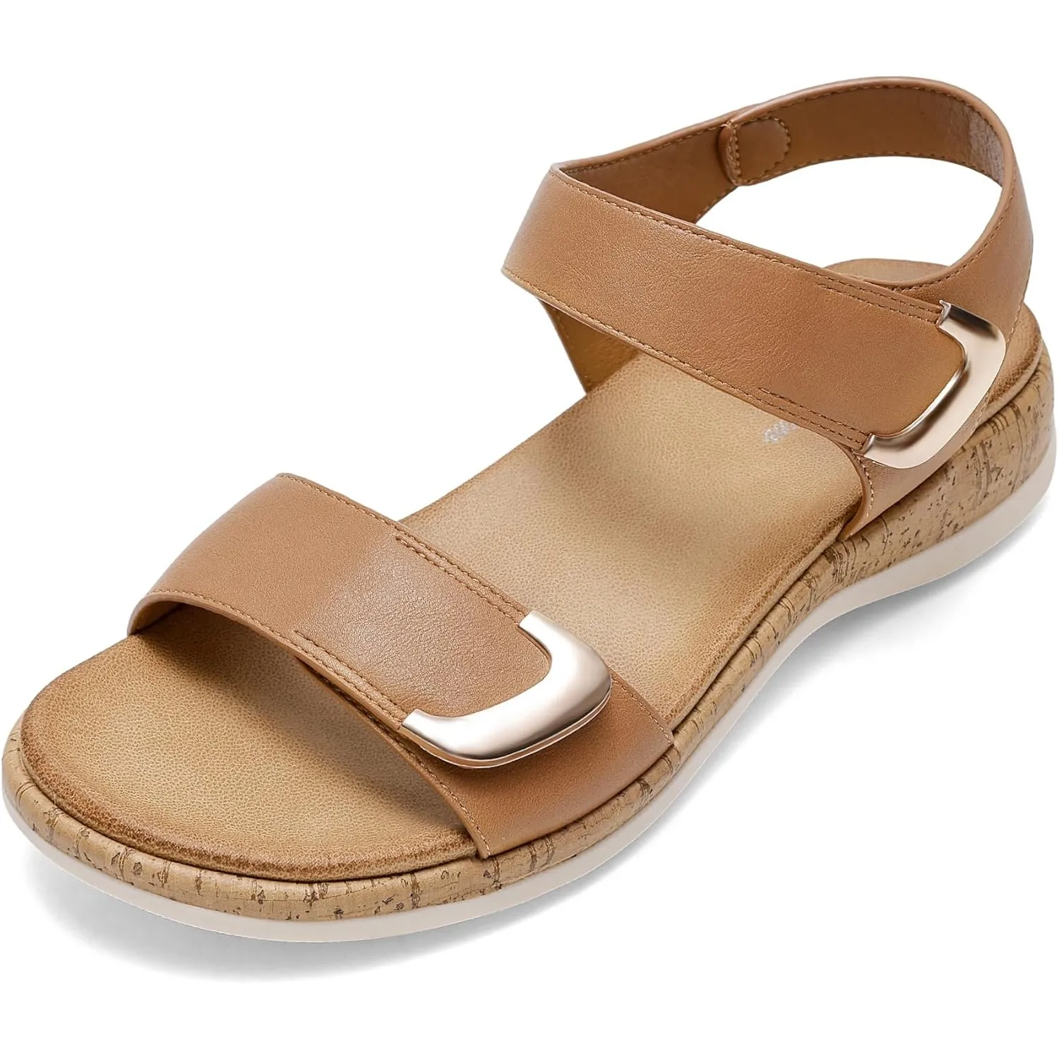 Littleplum Damen Sandalen Sommer Flach Sandaletten Bequem Freizeit Sommerschuhe