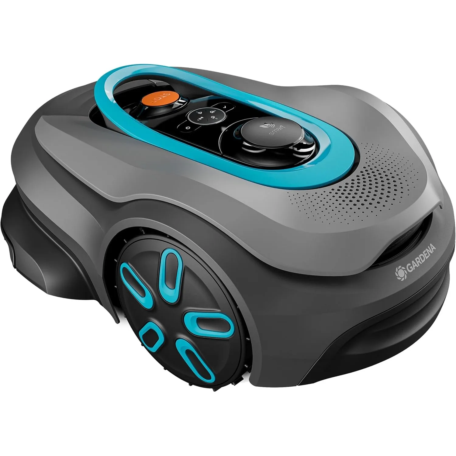 Gardena smart SILENO Sense 600 m² Mähroboter: Technologie ohne Begrenzungskabel, Mähen mit KI, Eingebaute Kamera (19942…