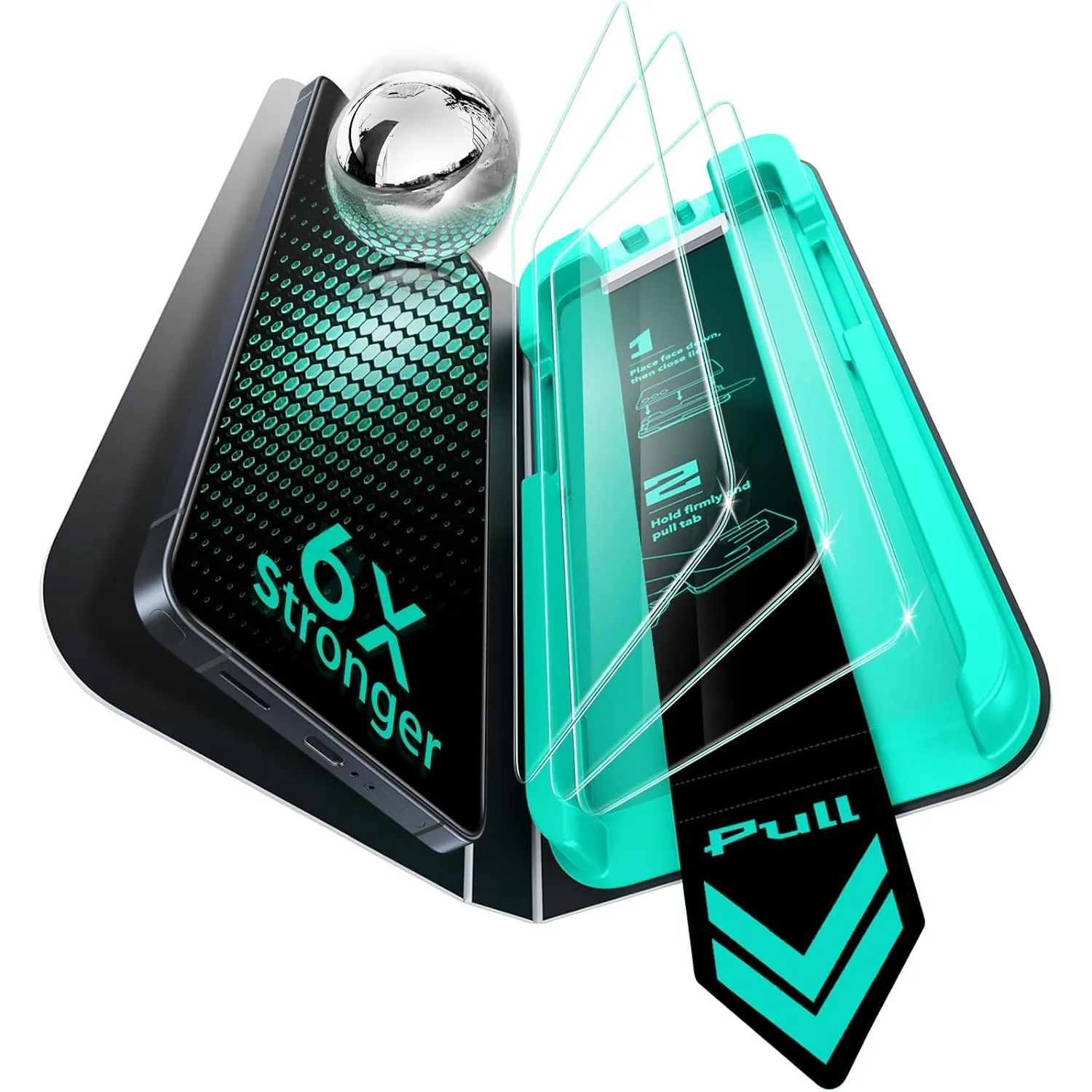 ESR 3 Stück für Samsung Galaxy S26 Ultra für Panzerglas, Armorite