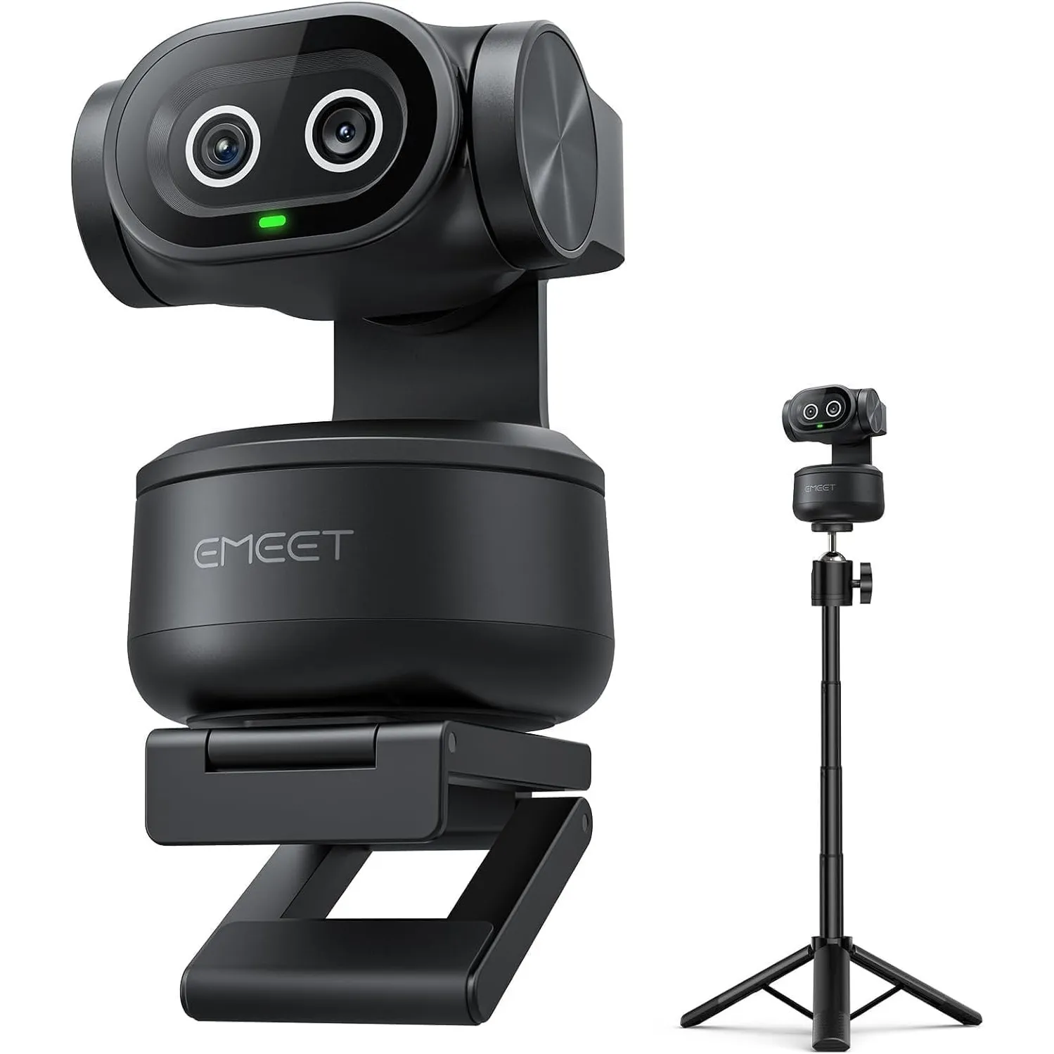 EMEET Pixy Dual-Kamera 4K PTZ Streaming Webcam für PC, Home Office/Streamer