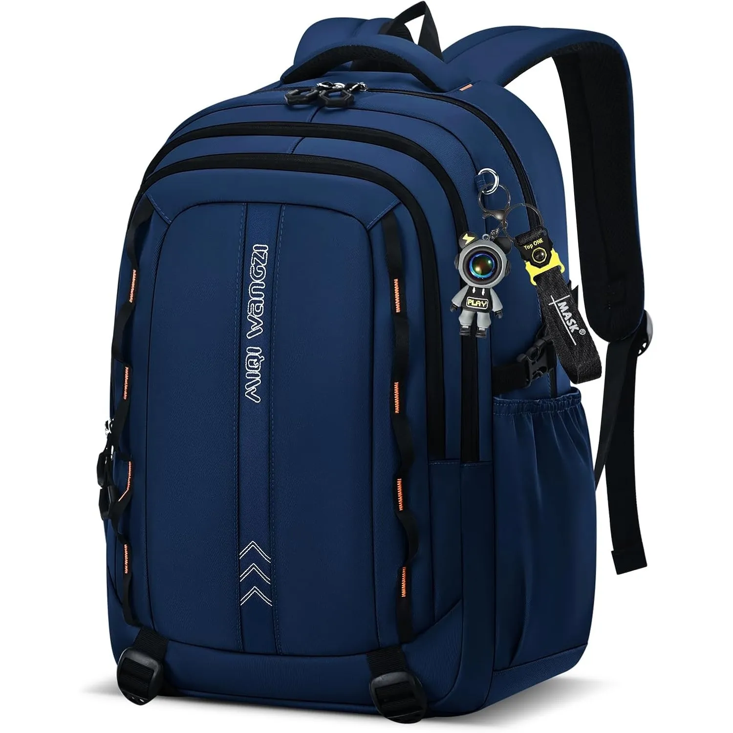 Amythe Schulrucksack Jungen Teenager - Wasserdichter Leichter 35L Blau