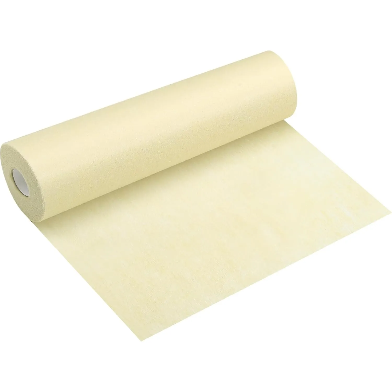 Vlies Tischläufer Cremebeige 30 cm x 30 M, Tischdeko Rolle