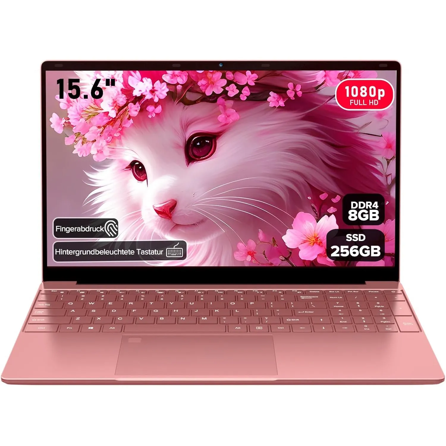 Molegar 2026 Laptop Computer Notebook,15.6" IPS FHD Display,Celeron N5100(Beats N4120/5205U CPU),WiFi5,BT5.0,USB3.0,Bel…