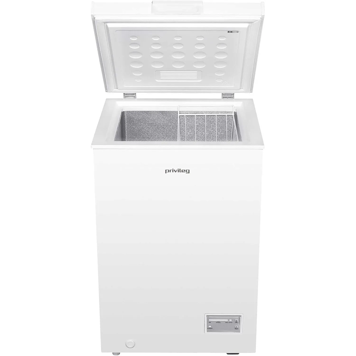 Privileg PRCF 984 E Gefriertruhe/Nutzinhalt 98 l/Supergefrierfunktion/Optischer Temperaturalarm/höhenverstellbare Füße …