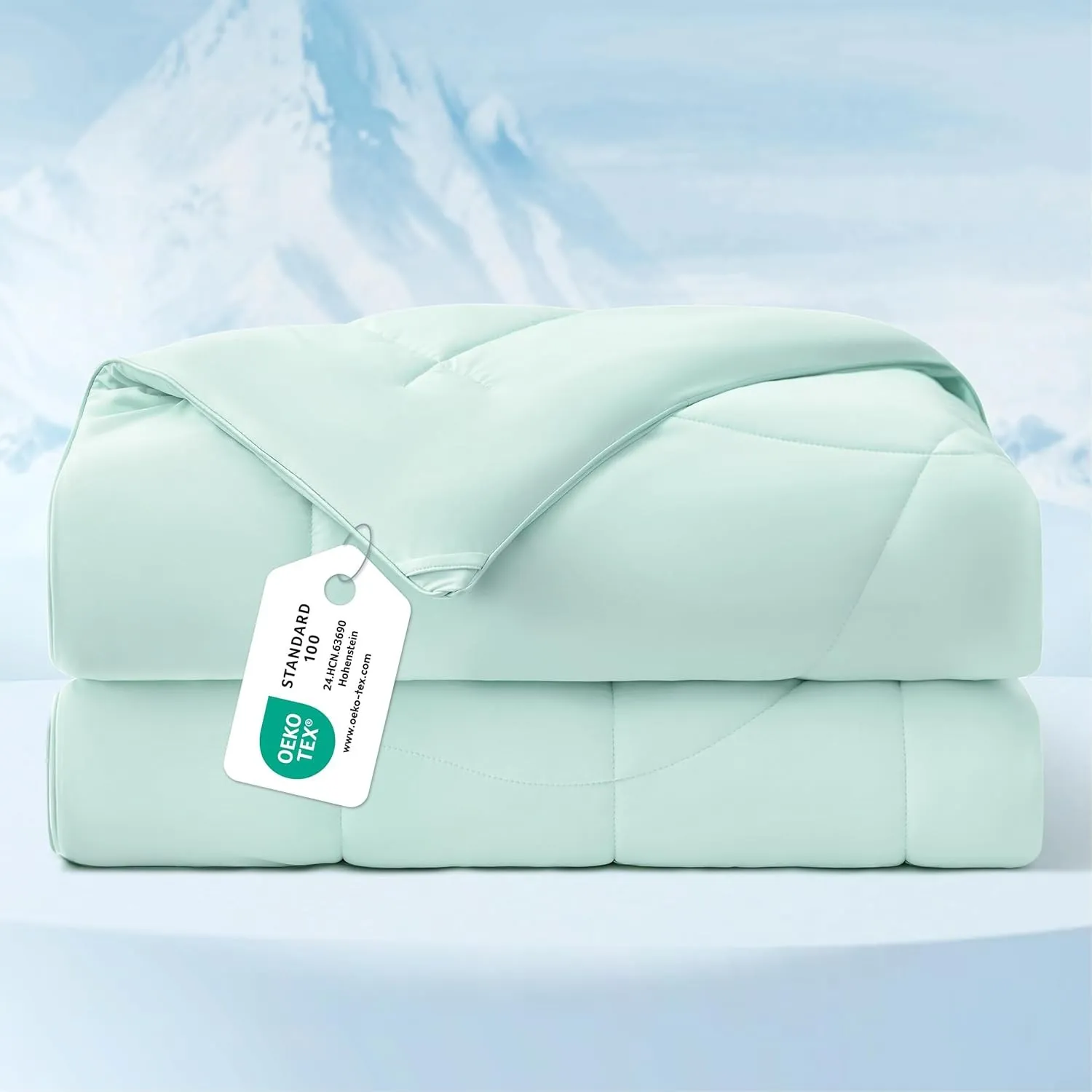 BEDSURE Kühldecke Doppelseitig Sommerdecke 135x200 - Kühlende Bettdecke Arc-Chill Q-Max > 0,4 Kühlende Decke, Leichte &…