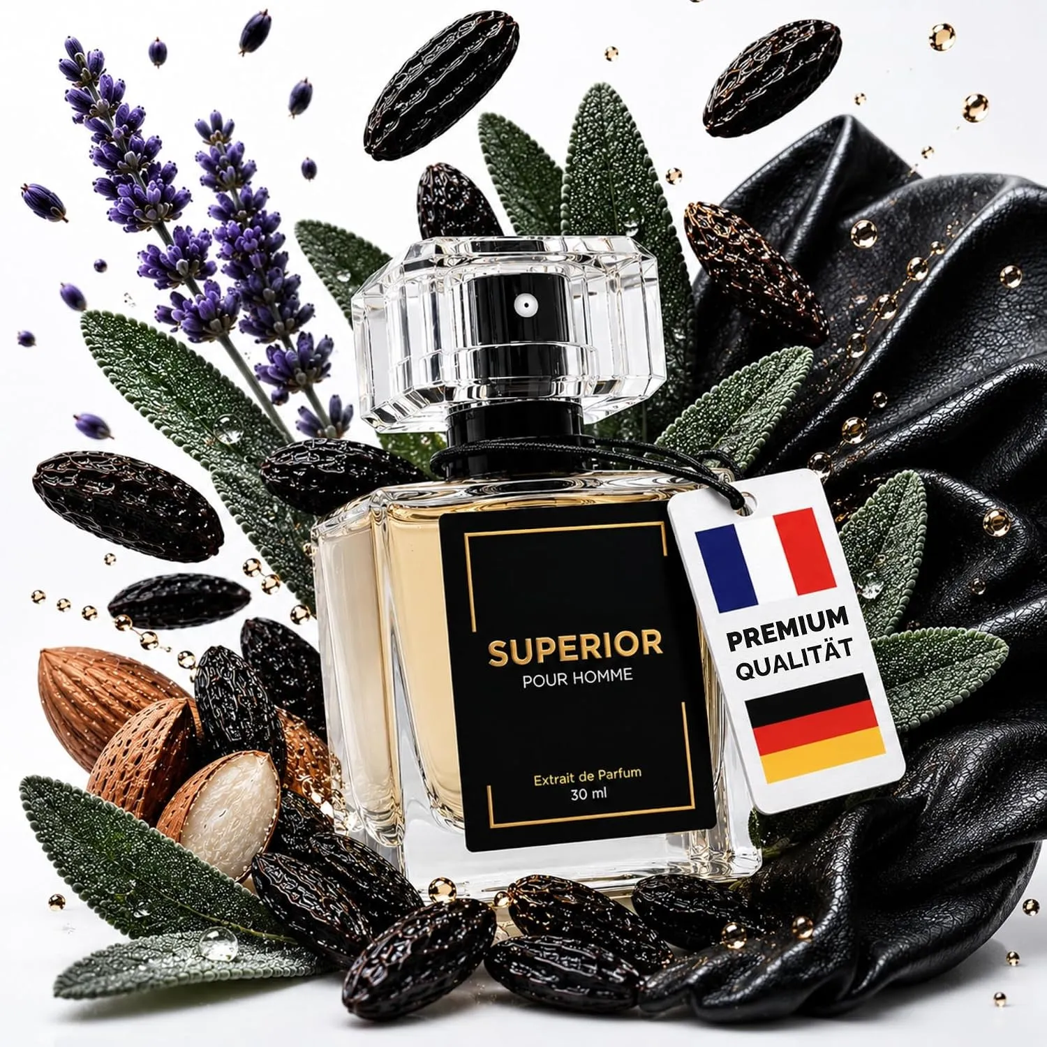 JK Jordan & König Superior Parfüm Herren, Extrait de Parfum mit Pheromone, 30% Duftölanteil, Langanhaltend, Aromatisch,…