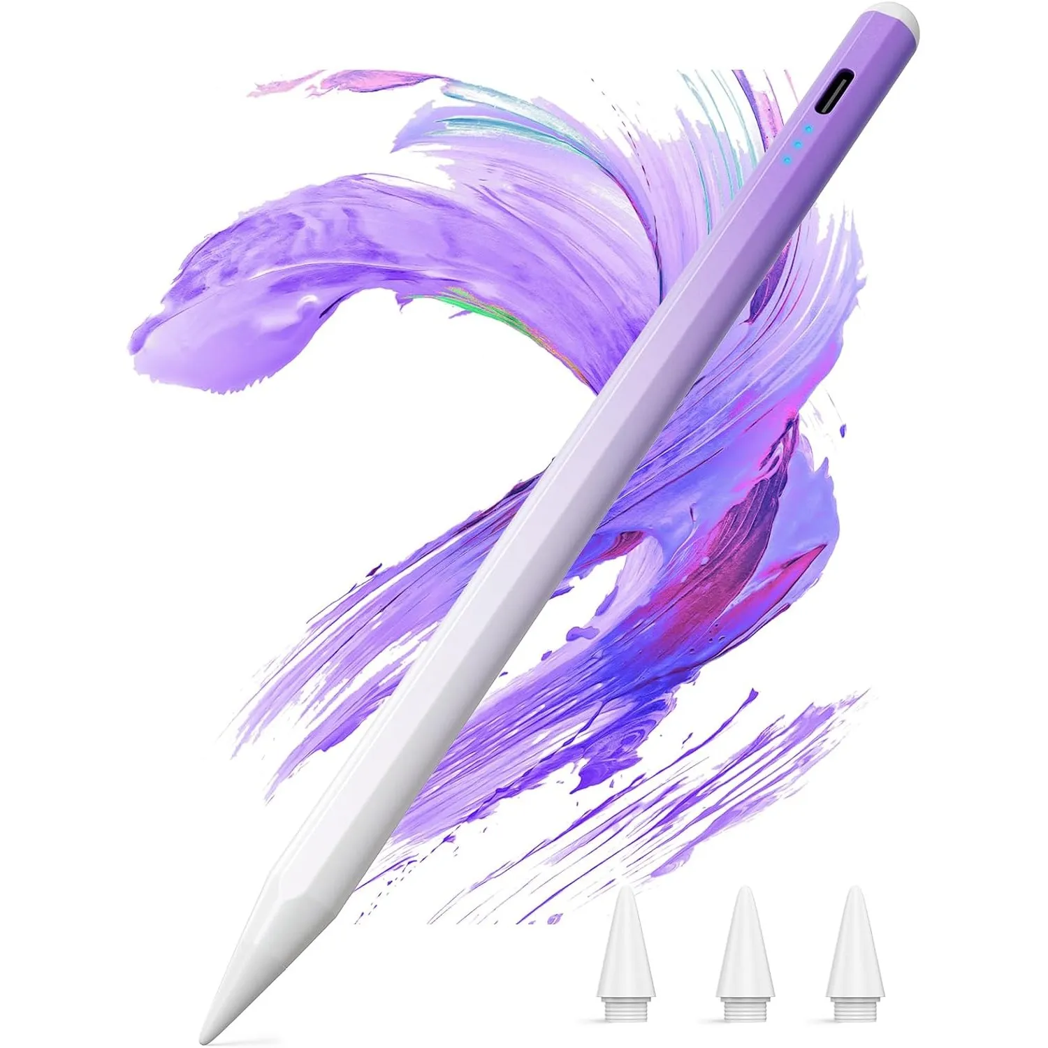 Kingone Stift für Apple iPad 2018-2026,2X Schnellladung,kompatibel mit iPad 6~11th,Pro 11"/12.9"/13",Air 3~5th,Air 11"/…