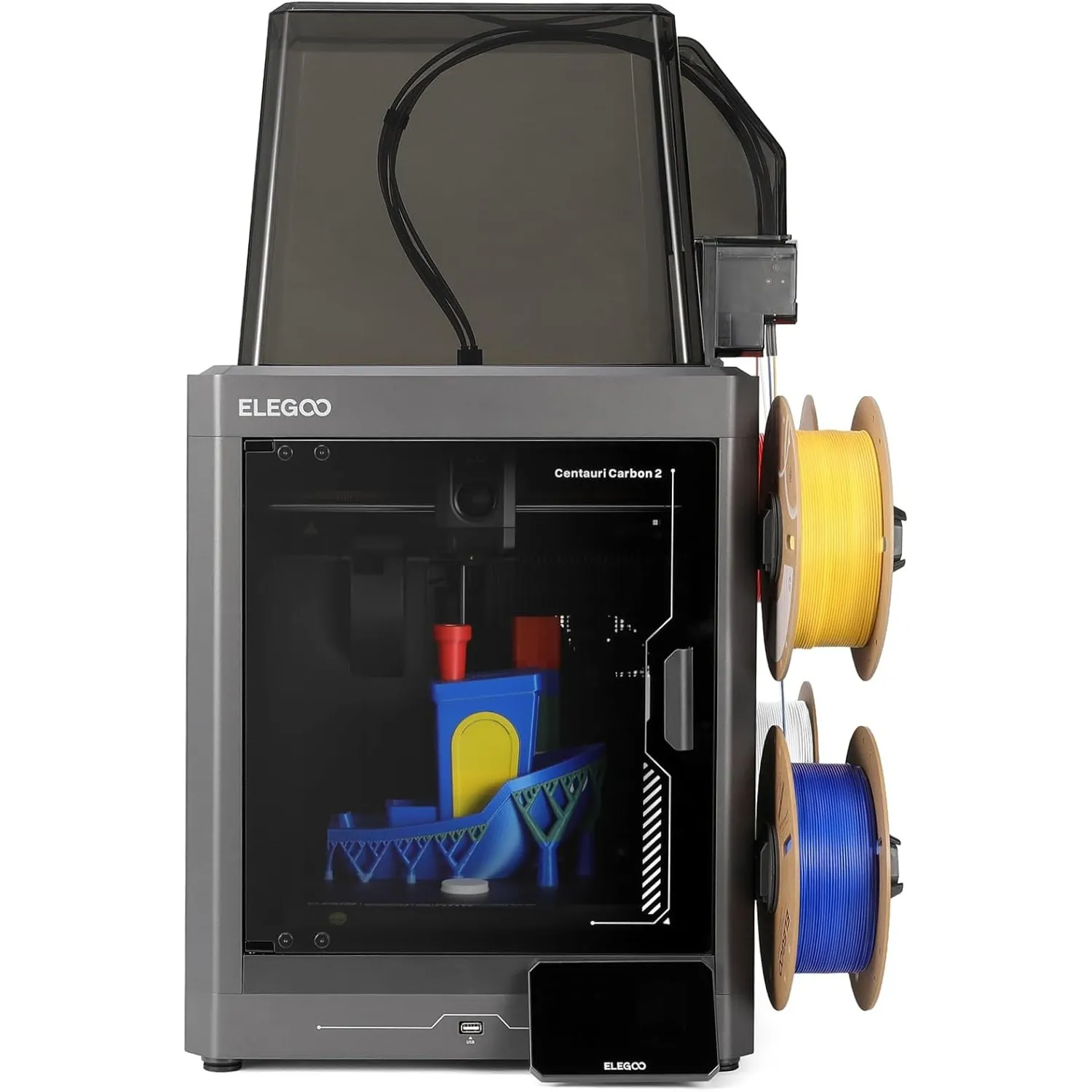 ELEGOO Centauri Carbon 2 Combo 3D Drucker Mehrfarbendruck mit Canvas