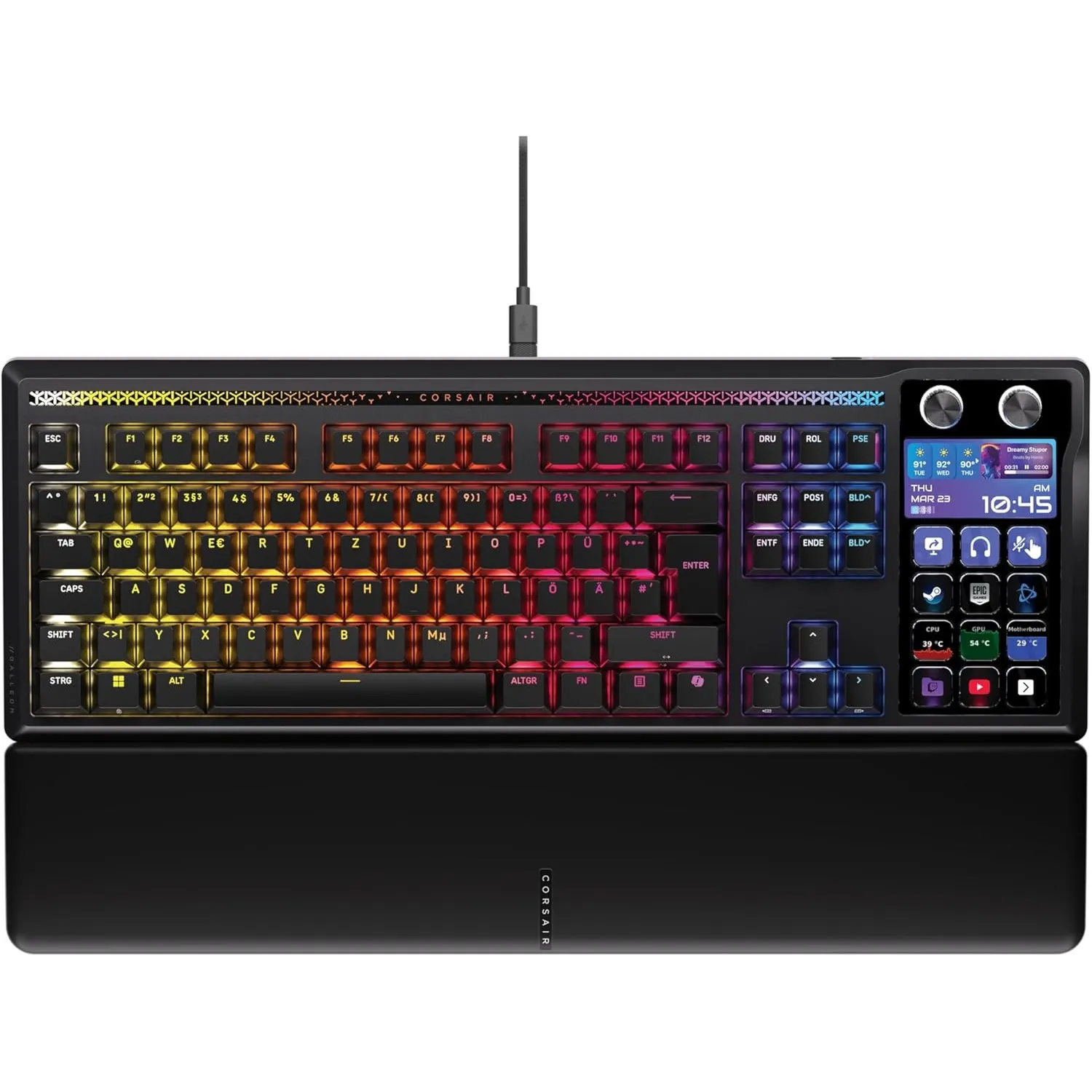 Corsair Galleon 100 SD RGB Mechanische Kabelgebundene Gaming-Tastatur