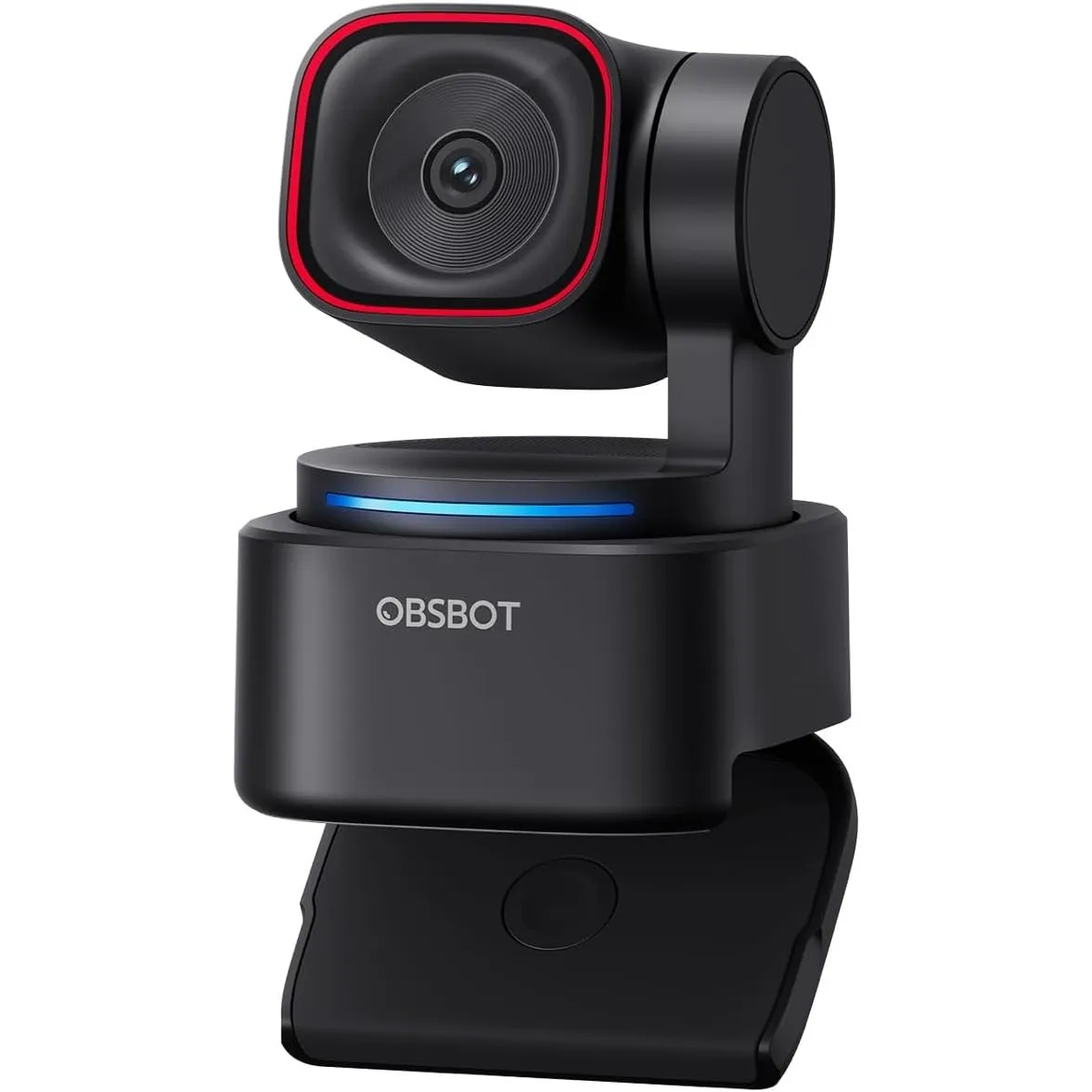 OBSBOT Tiny 3 Lite AI-Powered Spatial Audio 4K Webcam, AI Tracking PTZ | Kamera Mit 1/2" Sensor, Tri-Mic, Sprachsteueru…