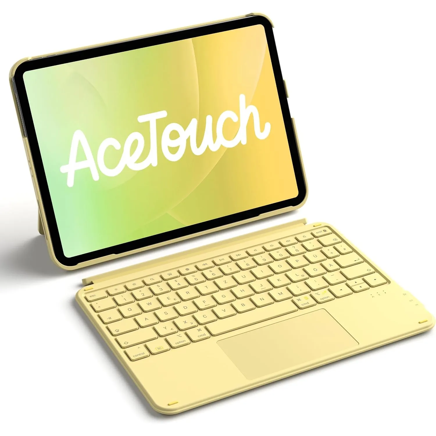 Inateck Hülle mit Tastatur für iPad 11(A16)/10. Gen, Ultraleicht 450g