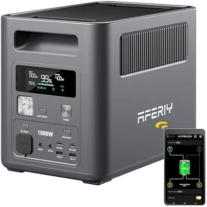 AFERIY 1800W1024Wh Tragbare Powerstation, 1Std Schnellladung für Camping