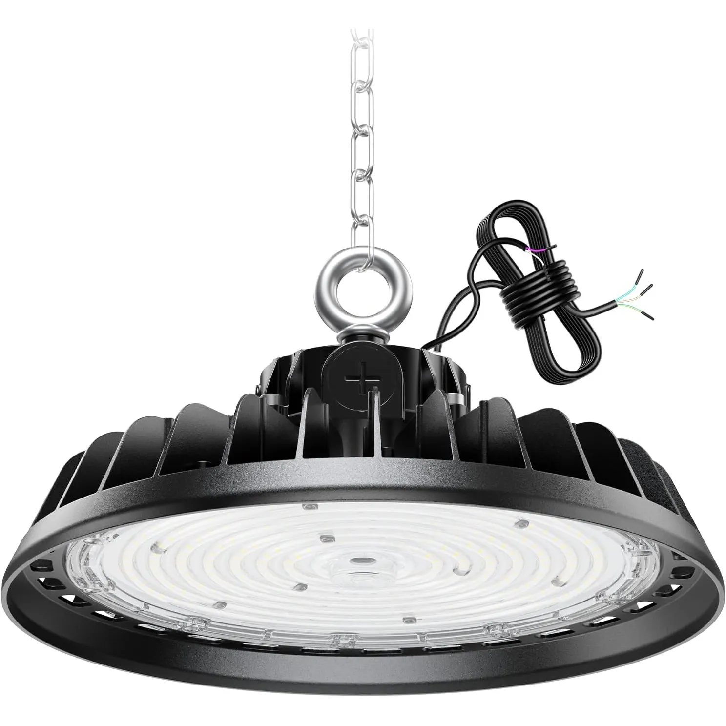 UFO LED 240W Hallenstrahler Werkstattlampe Superhelle Werkstatt Deckenleuchte Dimmbare High Bay Light 40800LM LED Halle…