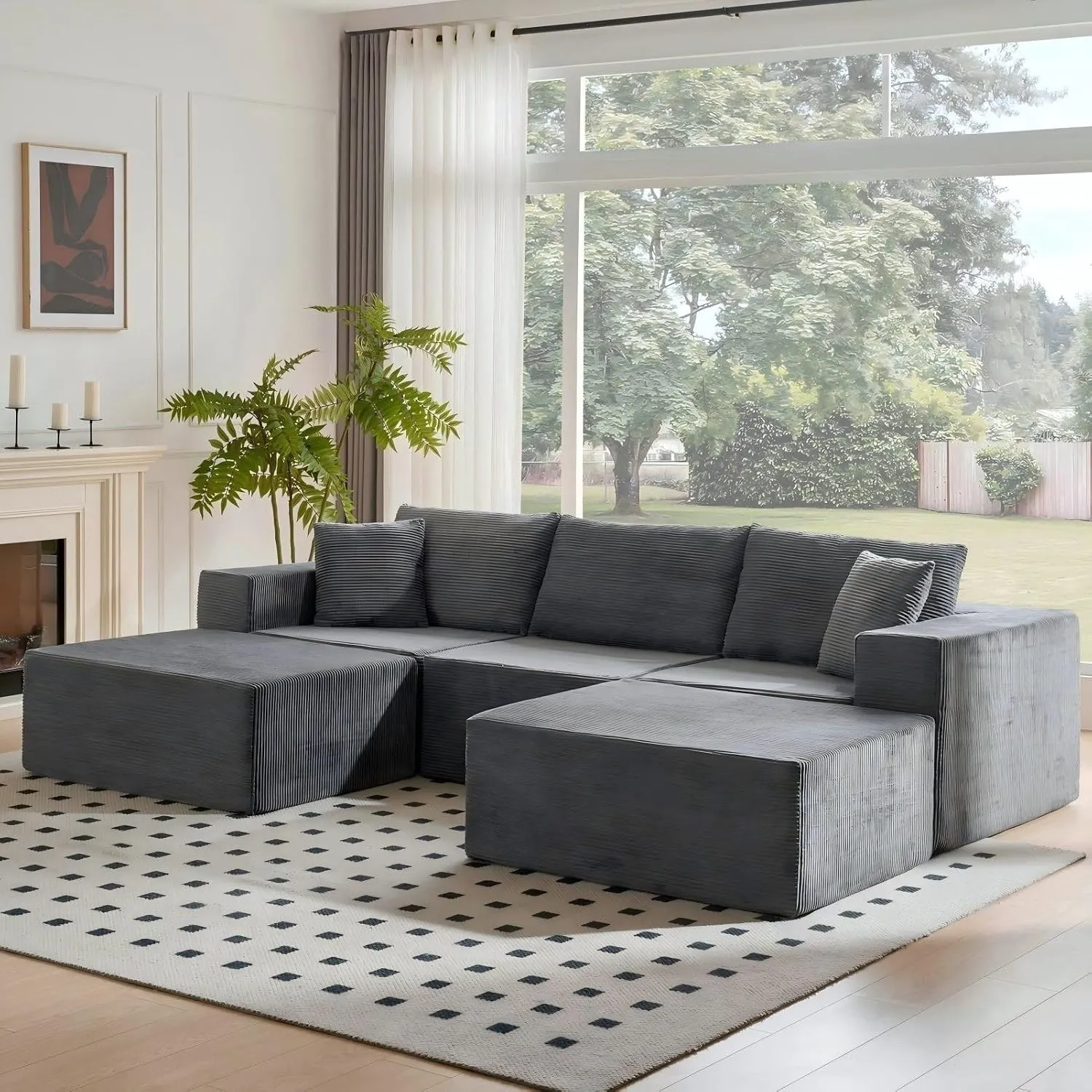 CHOSHOME U-förmiges Modulsofa
