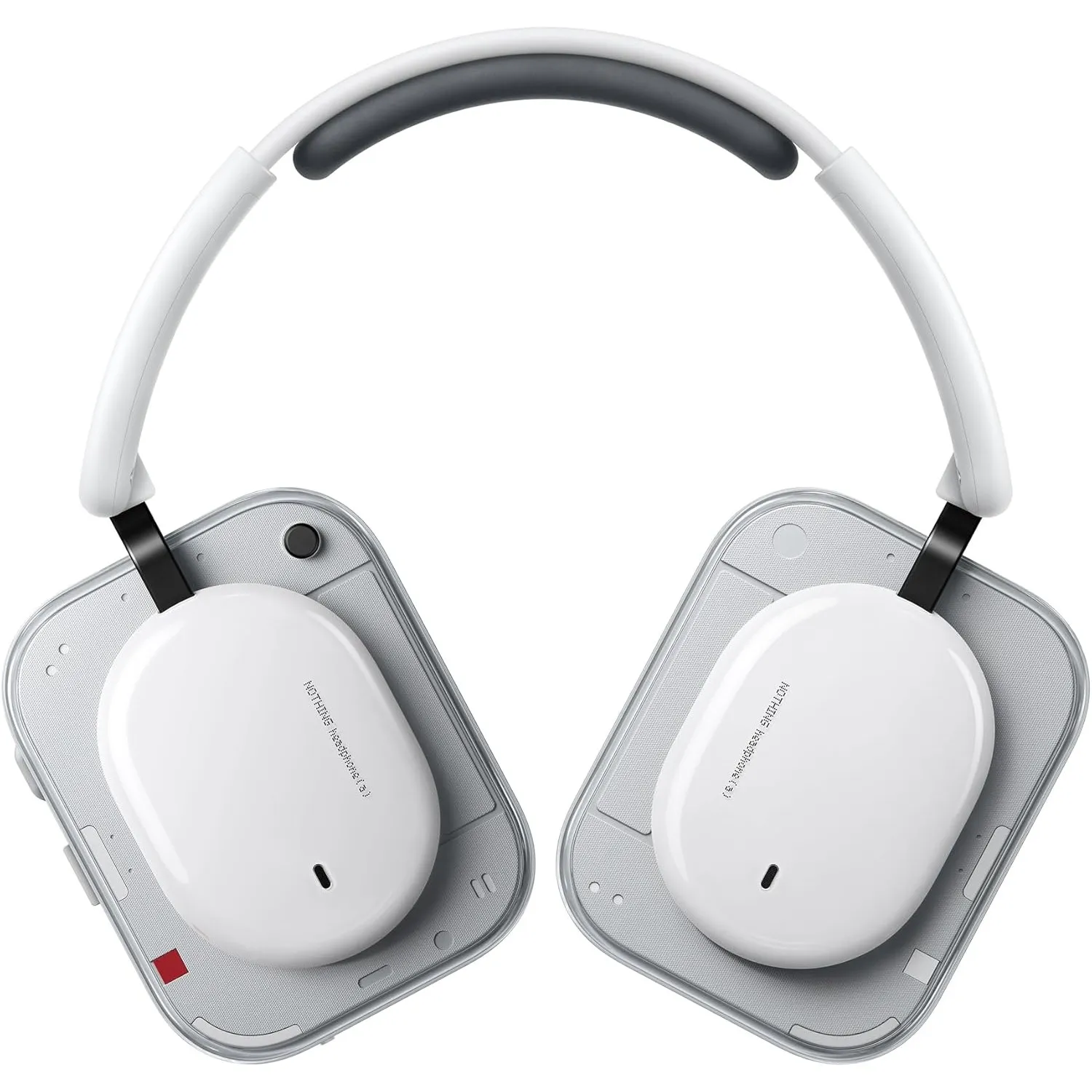 Nothing Headphone (a) Kabellose Over-Ear Kopfhörer mit ANC, bis zu 135h Akkulaufzeit, Hi-Res, LDAC, Anpassbare taktile …