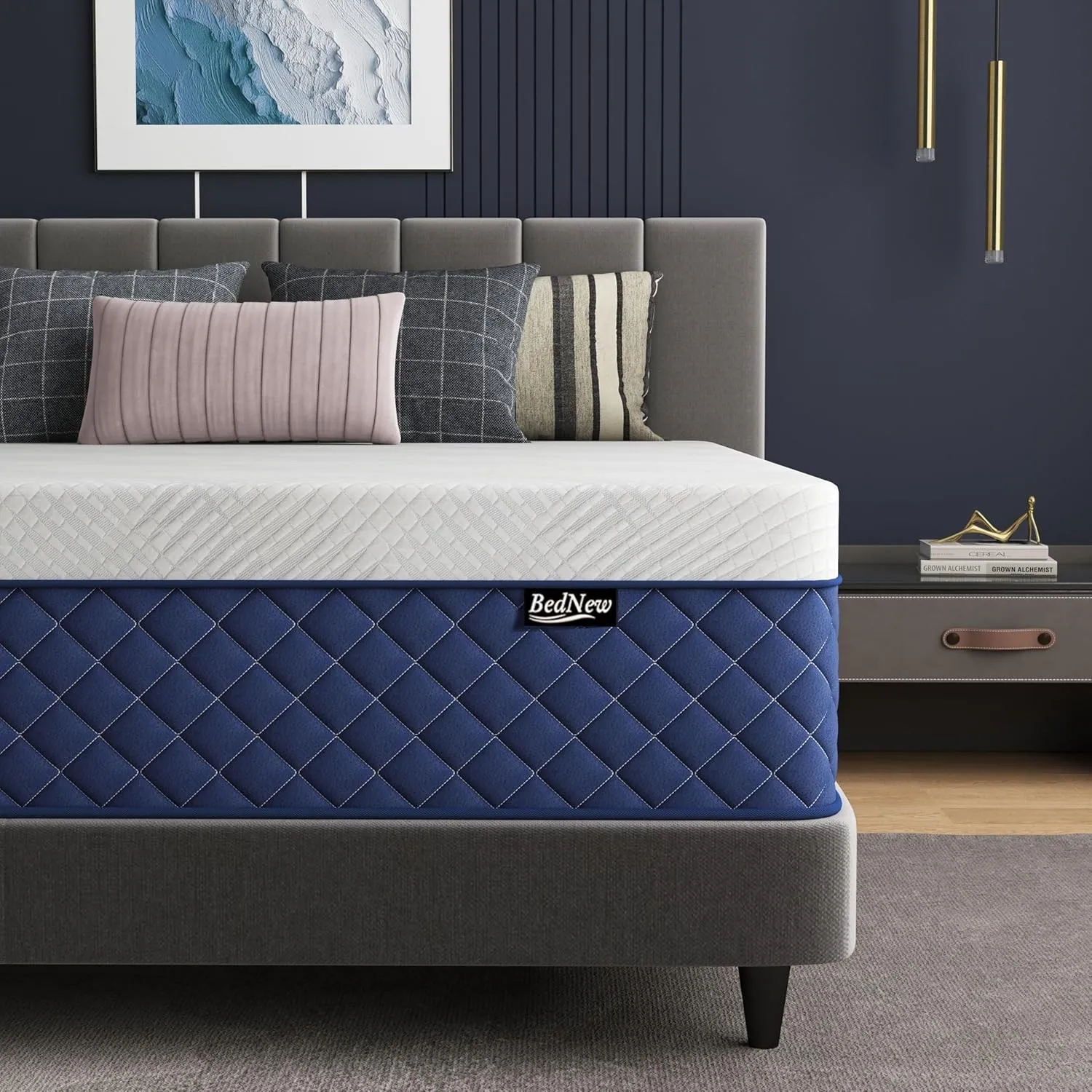 Matratze 140 x 200cm, Federkernmatratze H3 Höhe 29cm 7-Zonen Orthopädische Taschenfederkernmatratze mit Comfort Memory-…
