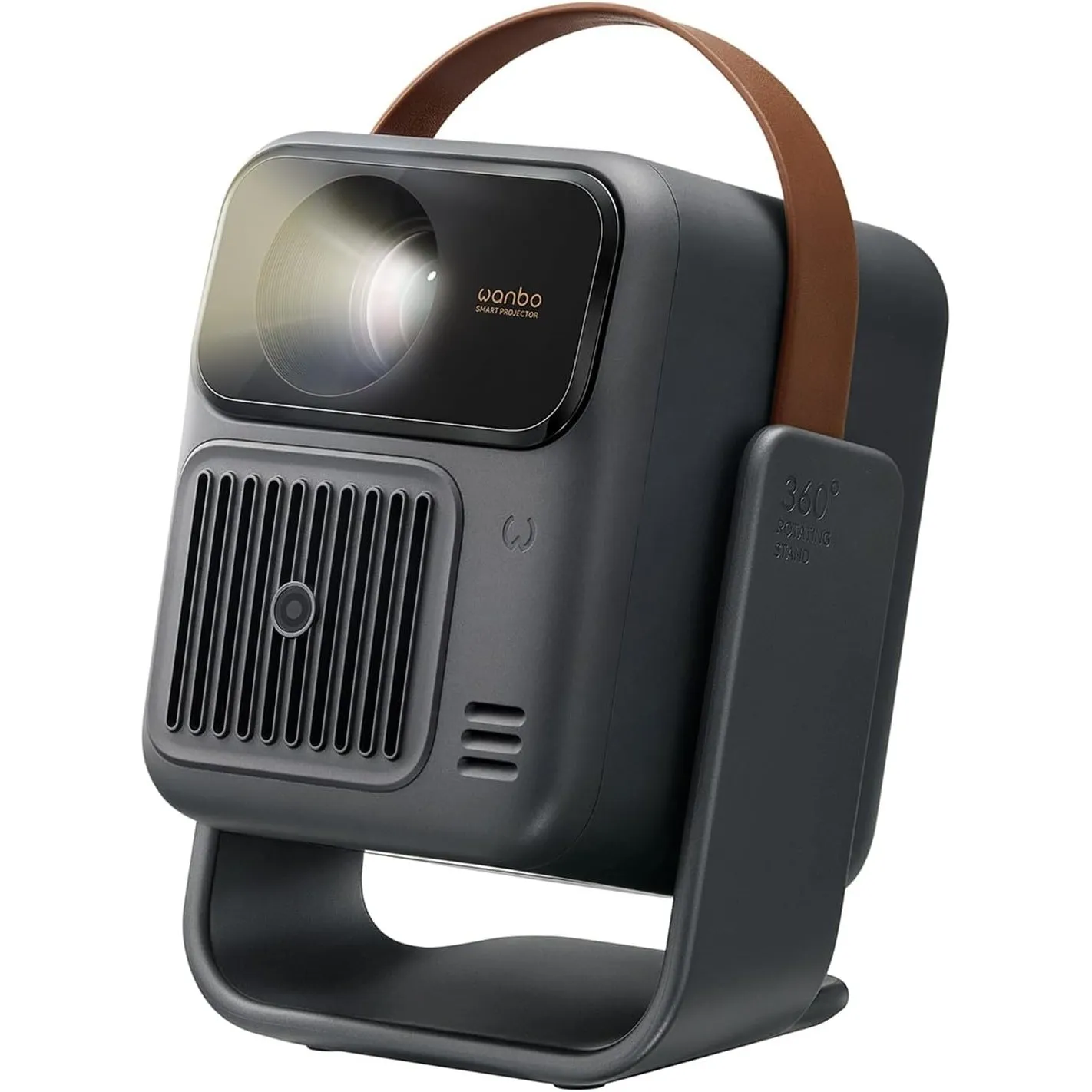 WANBO Togo Pro Akku Smart Beamer Google TV Netflix, Tragbar Projektor mit 3,5h Akku für Outdoor & Heimkino, Native 1080…