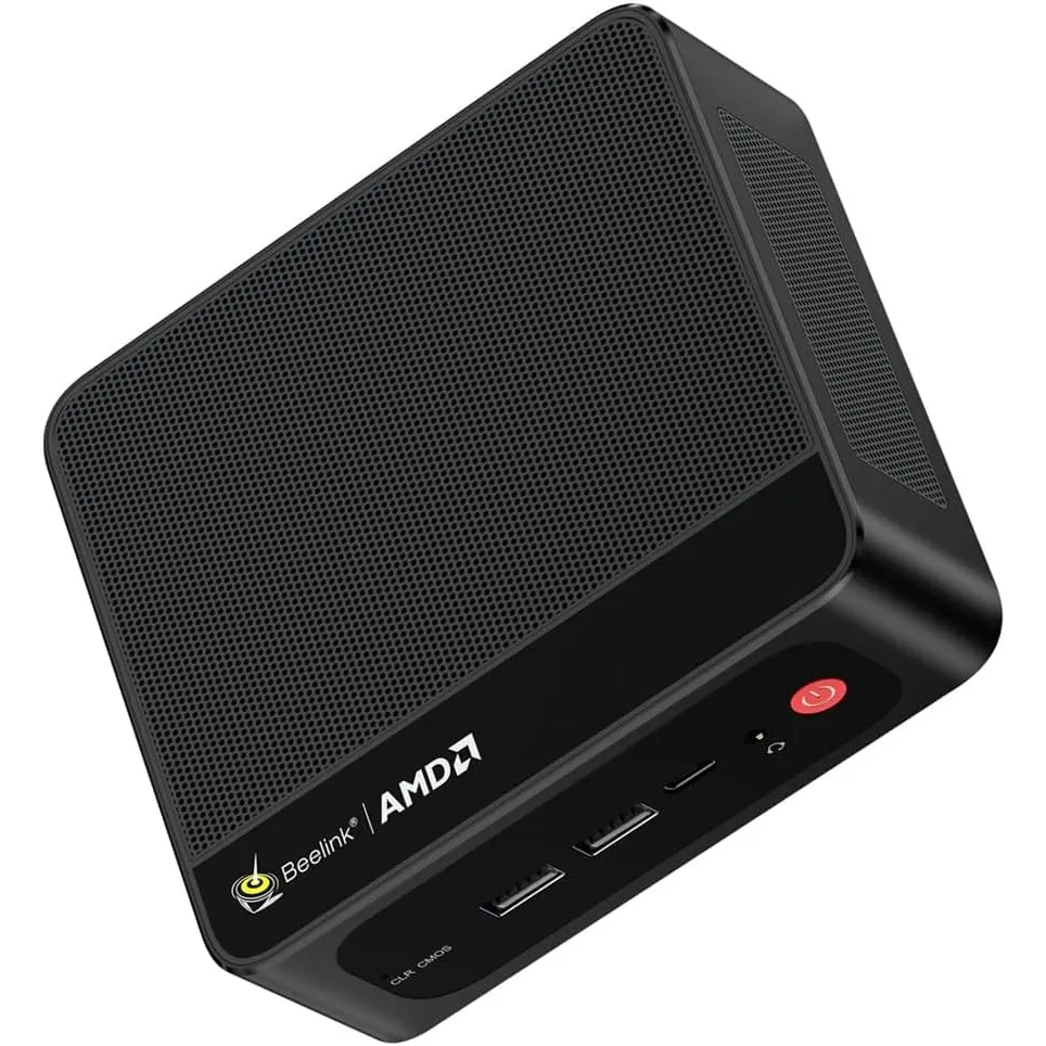 Beelink Mini PC SER5 Mini Computer mit Ryzen 7 7735U (8C/16T, bis zu 4,75 GHz), 16G LPDDR5, 500G M.2 2280 PCIe SSD, BT …