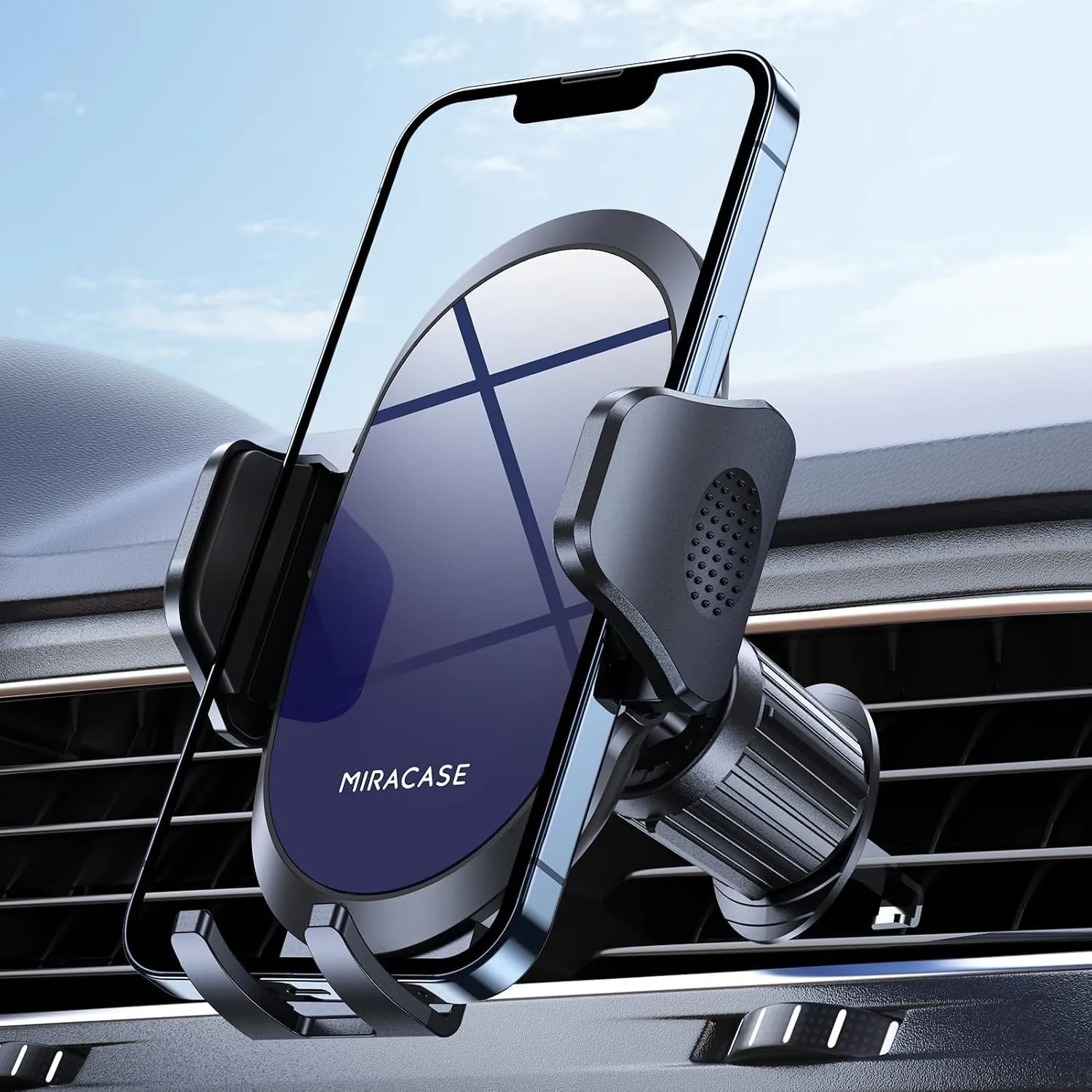 miracase Handyhalterung Auto [Stabilere Doppelhaken] Handyhalter für Autos Lüftung Universale, Halterung für Interieurl…