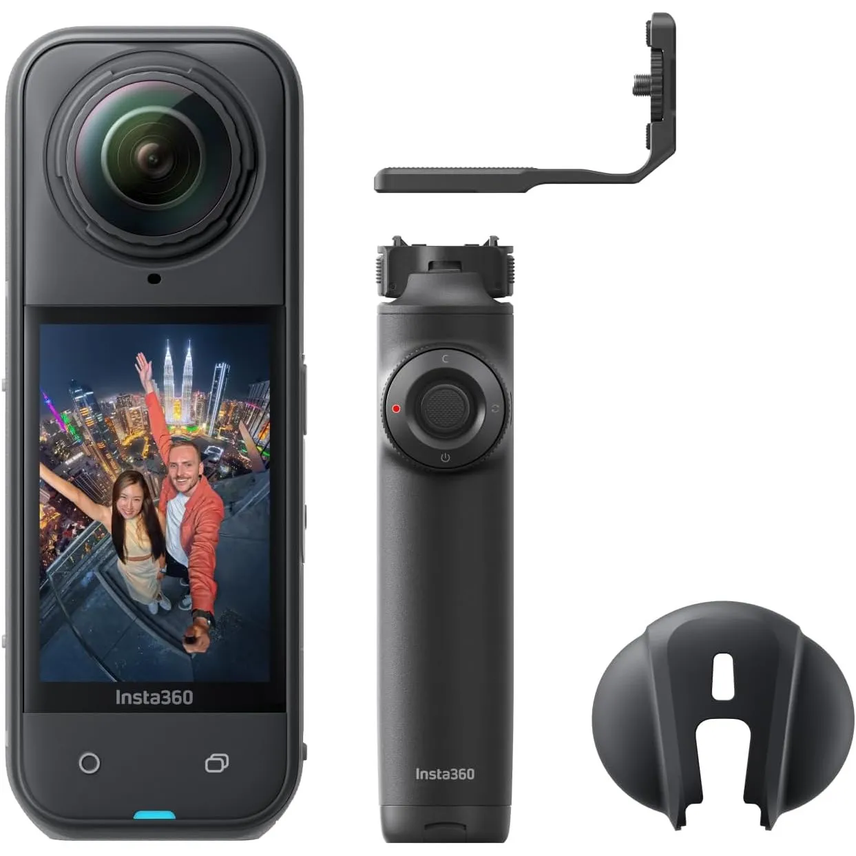 Insta360 X5 Vlog-Bundle - wasserdichte 8K 360°-Kamera, Führend bei wenig Licht, Unsichtbarer Selfie-Stick-Effekt, robus…