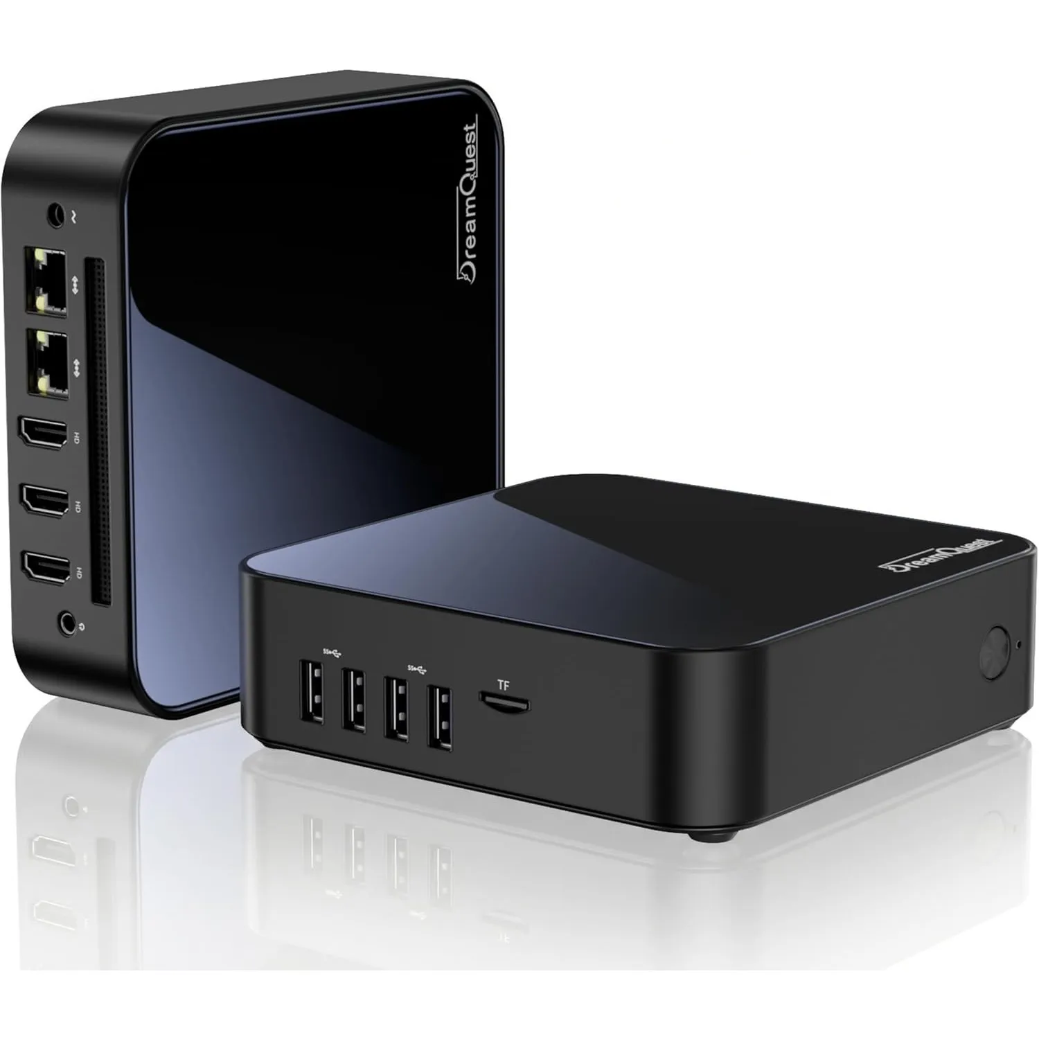 DreamQuest Mini PC Windows 11 Pro Intel 12.Gen N95 (bis zu 3,4 GHz) 12GB DDR5 RAM 512GB M.2 SSD Micro Desktop Computer …