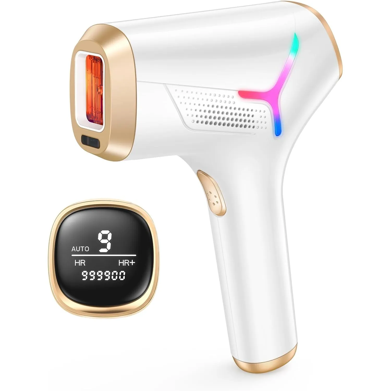 Haarlosy IPL Geräte Haarentfernung Laser für Frauen und Männer mit schmerzfreien Ergebnissen in Salonqualität für zu Ha…