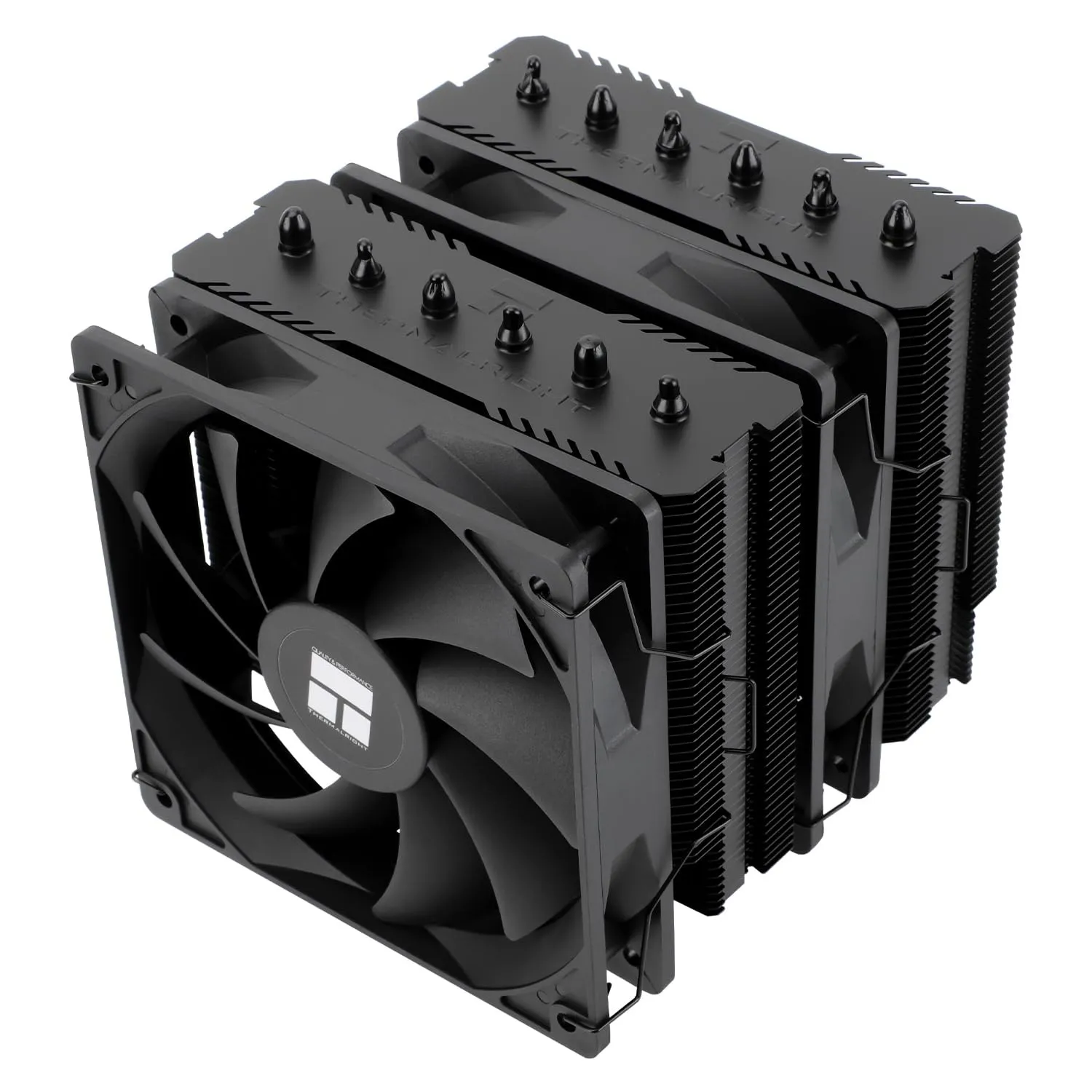 Thermalright TR Peerless Assassin 120 SE Black CPU-Kühler, 6 Heatpipes AGHP-Technologie, Zwei 120-mm-PWM-Lüfter, 1550 U…
