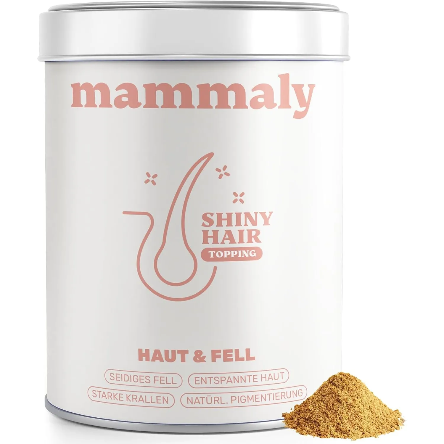 mammaly Shiny Hair® Futtertopping Fellpflege-Komplex (bis 60 Tage)