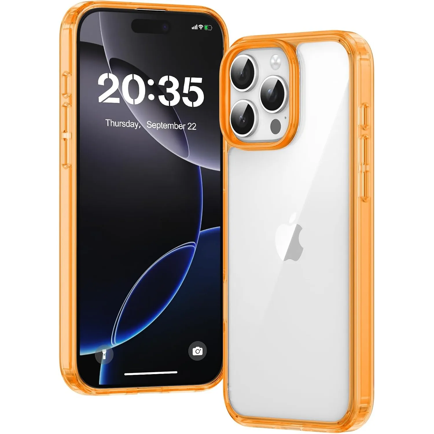 Hülle für iPhone 16 Pro Hülle, Anti-Vergilbung Transparent Handyhülle Stoßfest Schutzhülle, Premium Kratzfeste Case für…