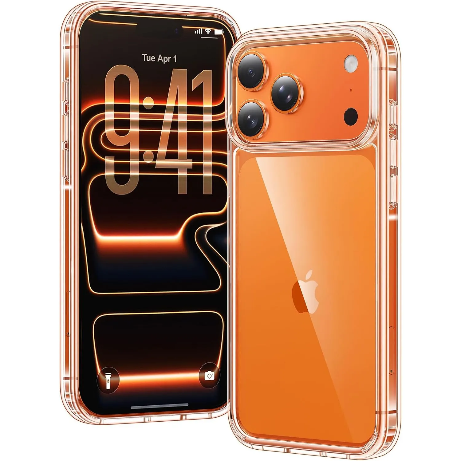 Hülle für iPhone 17 Pro Max Hülle, Anti-Vergilbung Transparent Handyhülle Stoßfest Schutzhülle, Premium Kratzfeste Case…