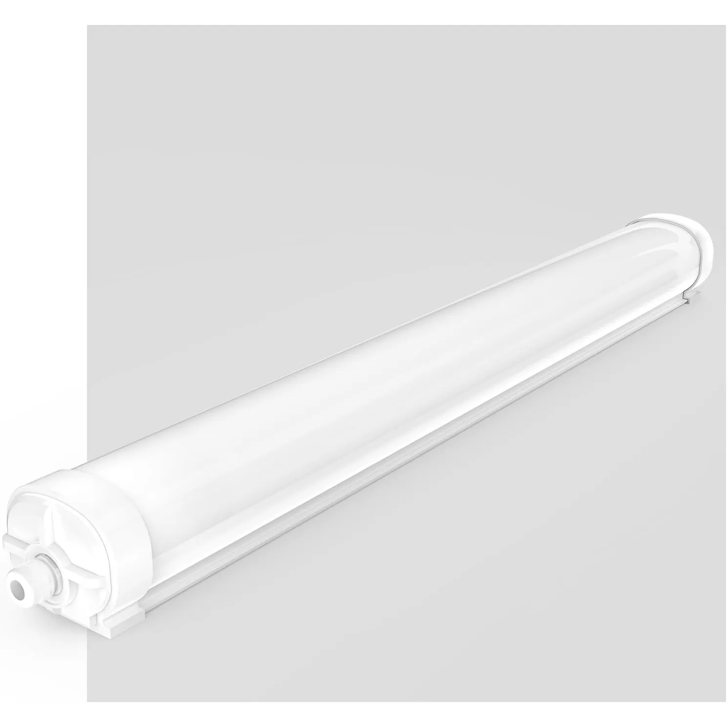 LED Feuchtraumleuchte 60cm Bürodeckenleuchten 18W 2250lm Werkstattlampe led IP65 Wasserdicht led leuchten decke Verknüp…