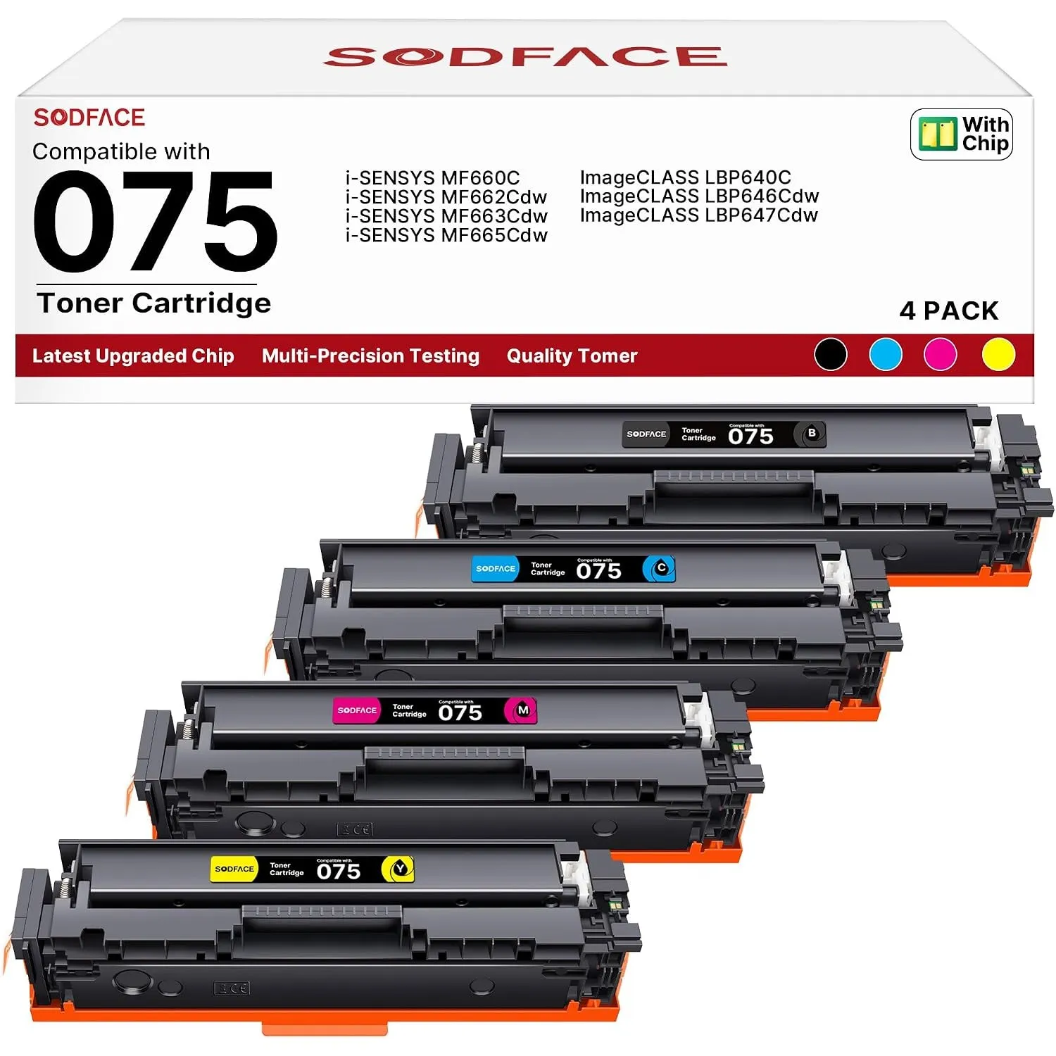 075H 075 Toner Cartridge für MF664Cdw LBP646Cdw MF667Cdw LBP647Cdw Toner