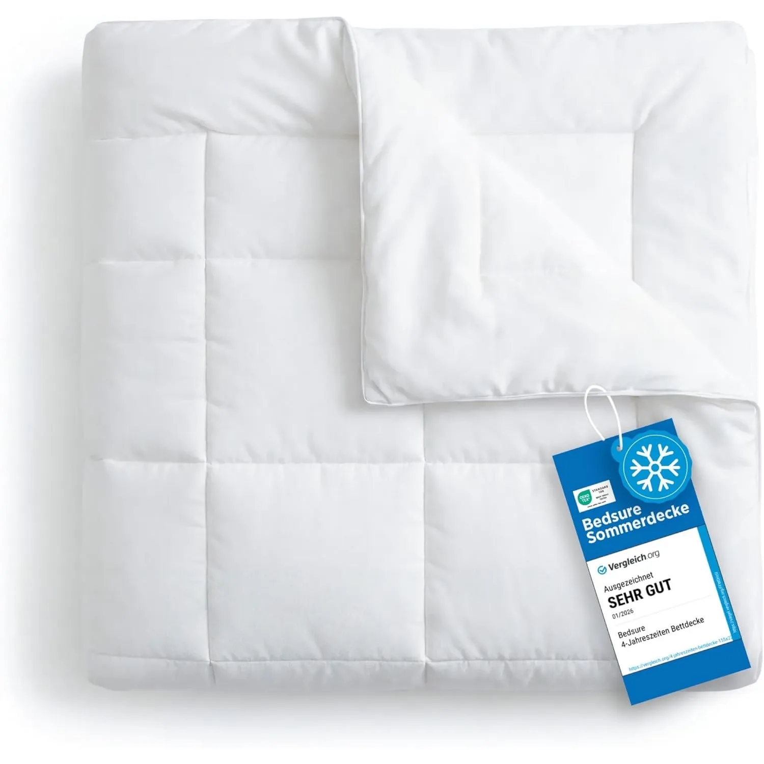 BEDSURE Sommerdecke 240x220 Leichte Sommerbettdecke - Bettdecke 240x220 Weiche Dünne & Leichte Bettdecke für den Sommer…