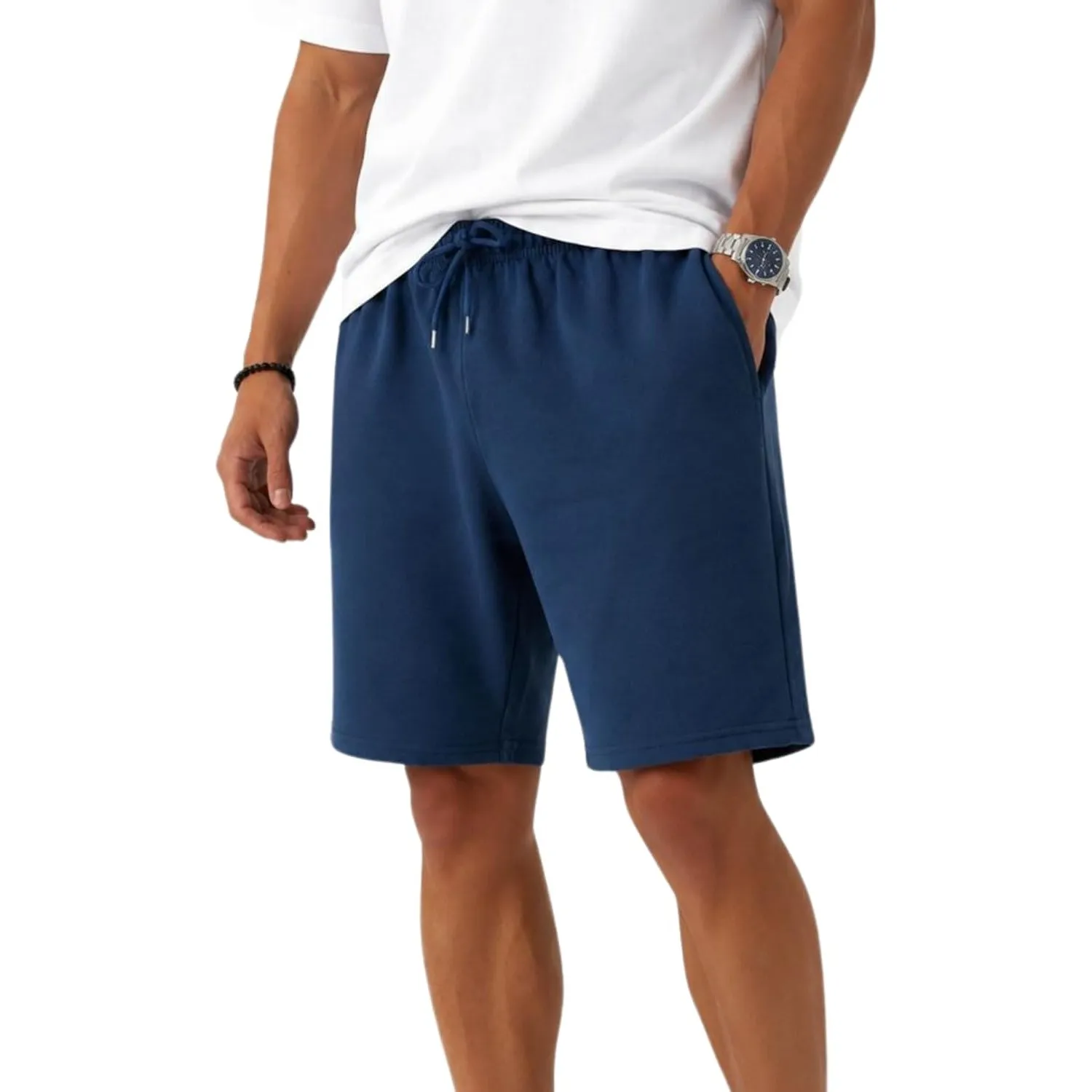 ROSS CAMP Sporthose Herren Kurz - Kurze Hosen Herren, Laufshorts Männer Sommer Baumwolle Jogginghose Fitnesshose Sport …
